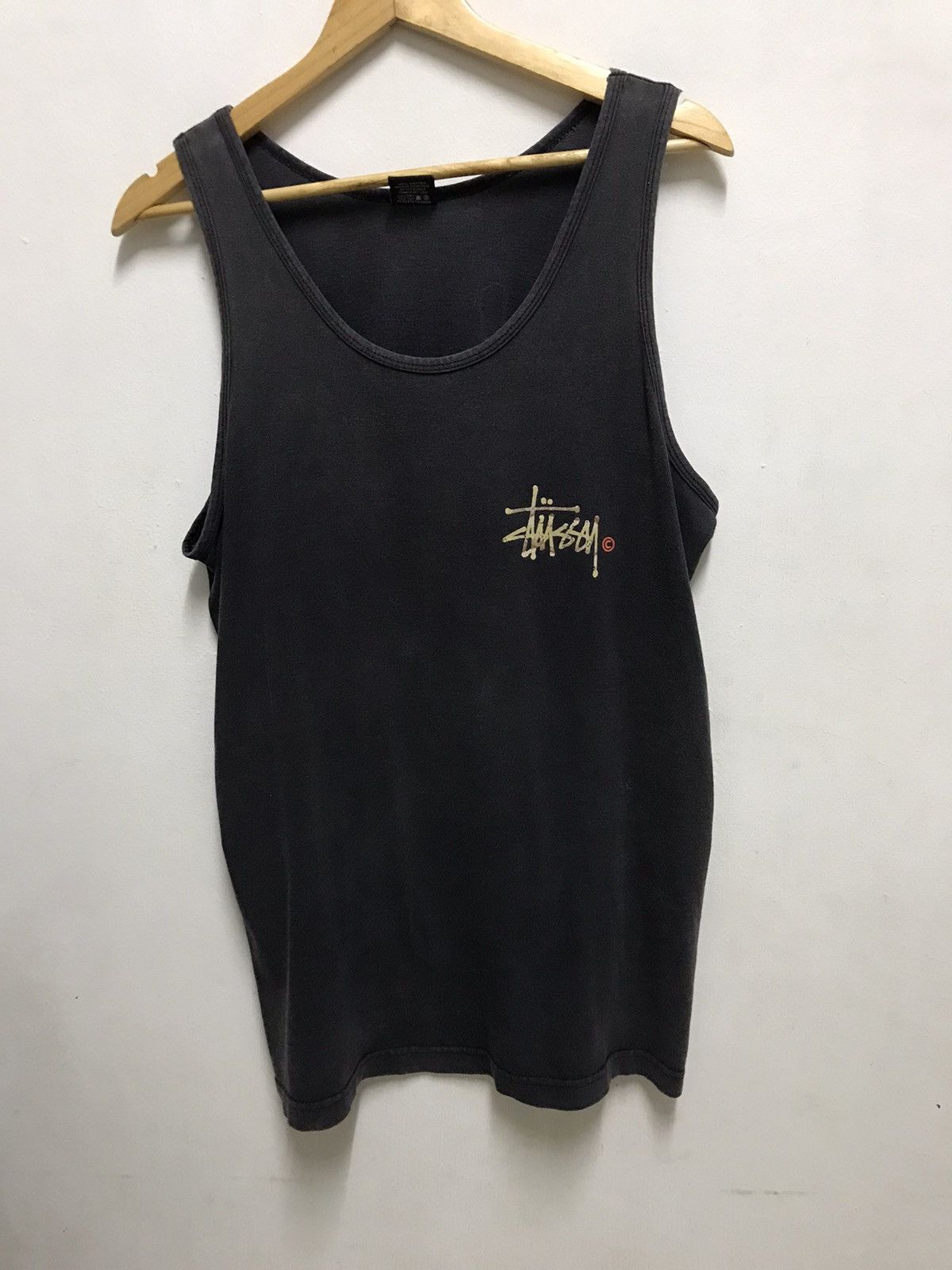 Designer × Stussy Singlet Vintage Stussy Size US L / EU 52-54 / 3 - 2 Thumbnail