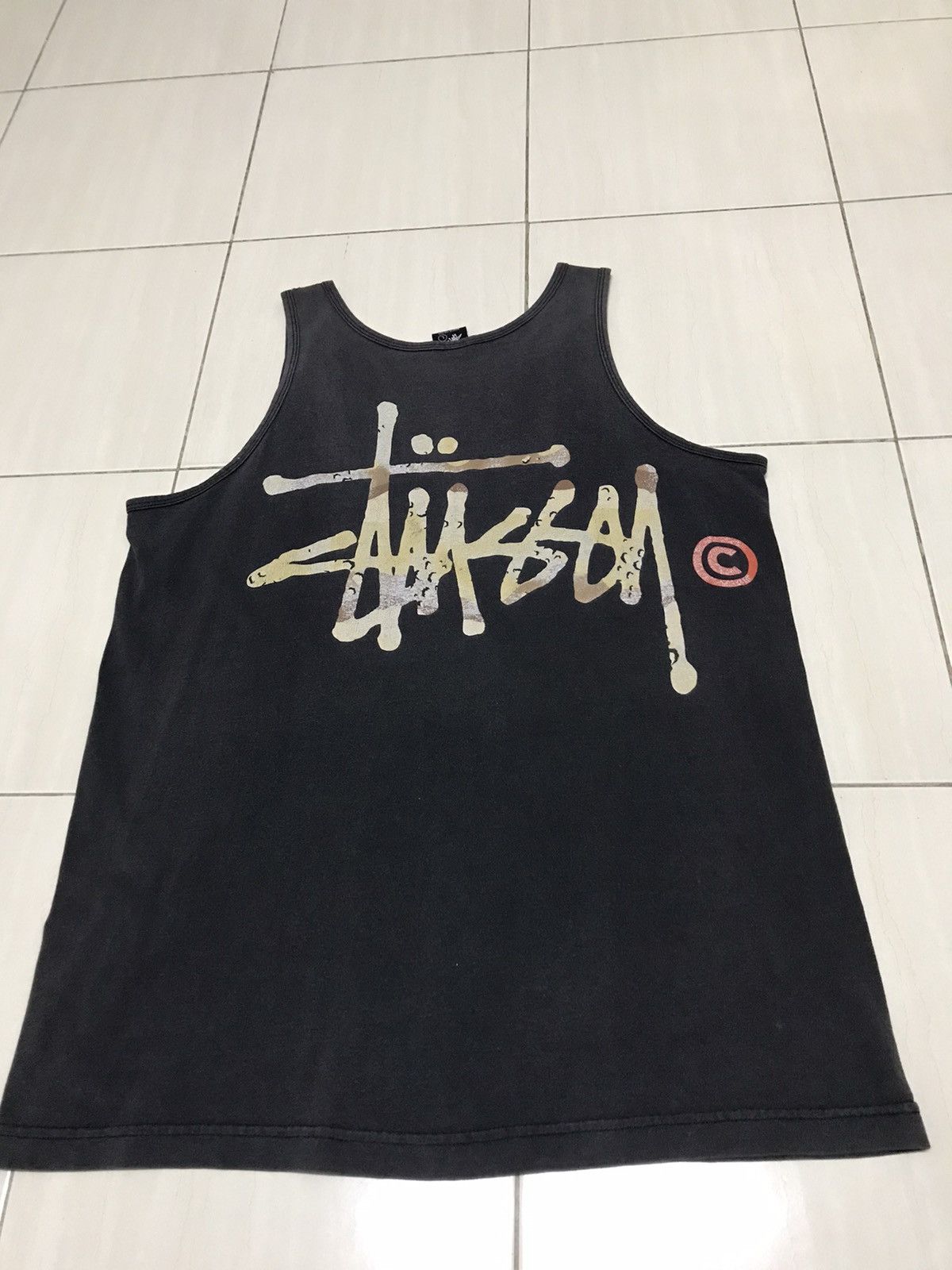 Designer × Stussy Singlet Vintage Stussy Size US L / EU 52-54 / 3 - 7 Thumbnail