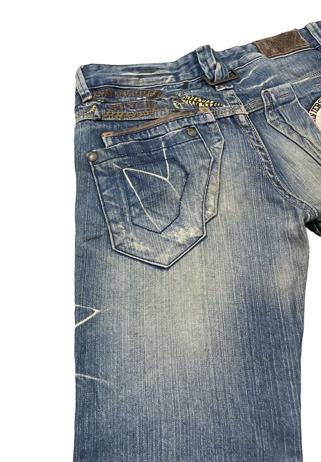 Japanese Brand Red Pepper Gold Label Seditionaries Denim Pants Size US 32 / EU 48 - 17 Thumbnail