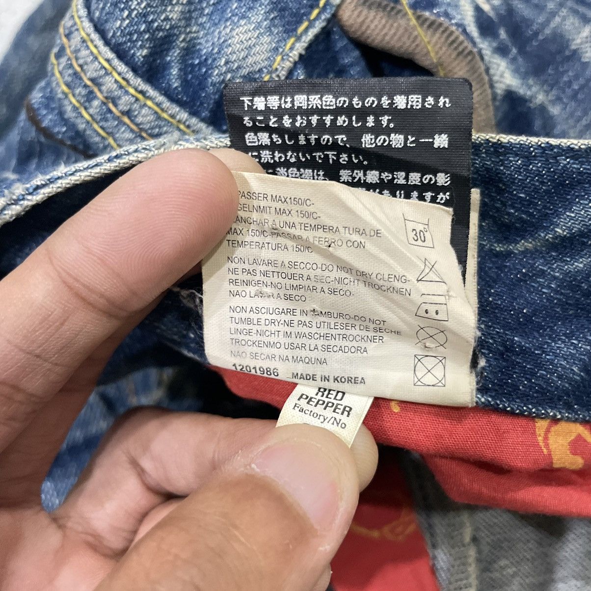 Japanese Brand Red Pepper Gold Label Seditionaries Denim Pants Size US 32 / EU 48 - 25 Thumbnail