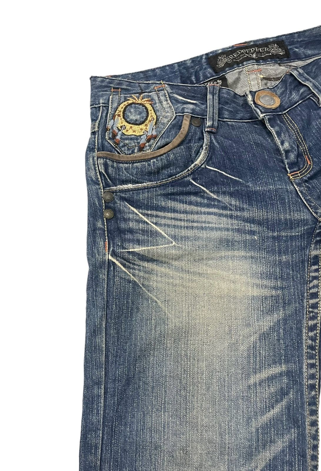 Japanese Brand Red Pepper Gold Label Seditionaries Denim Pants Size US 32 / EU 48 - 8 Thumbnail