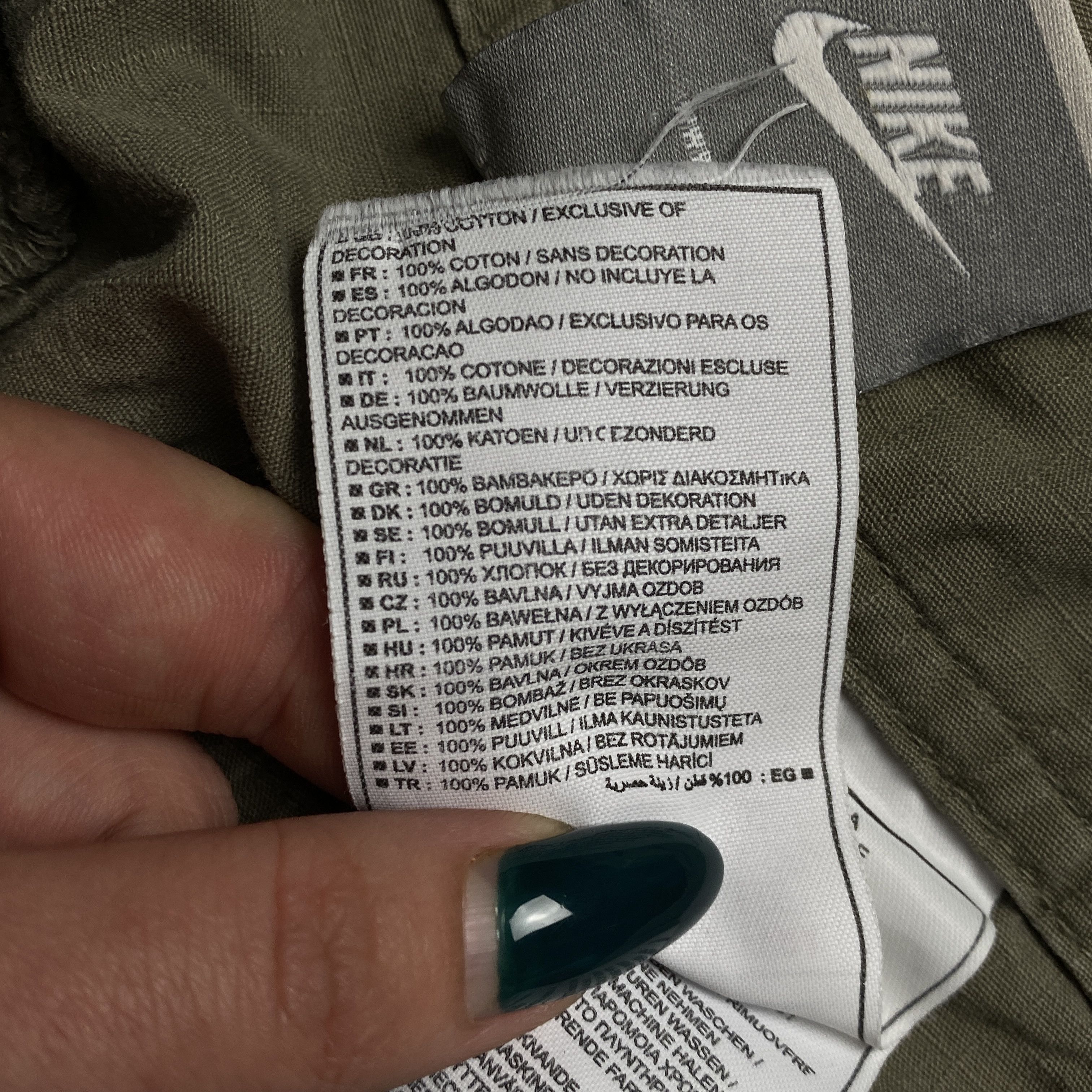 Nike × Vintage Men’s Multi Pocket Pants Nike Vintage Size L Size US 34 / EU 50 - 8 Thumbnail