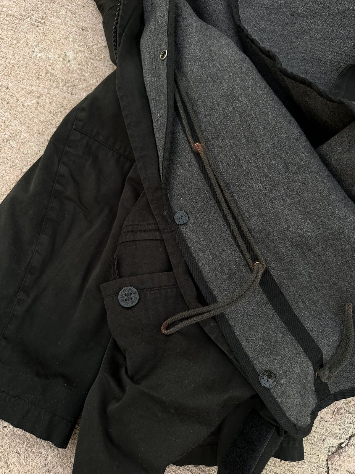 Stone Island × Vintage Stone Island Raso Gommato Vintage