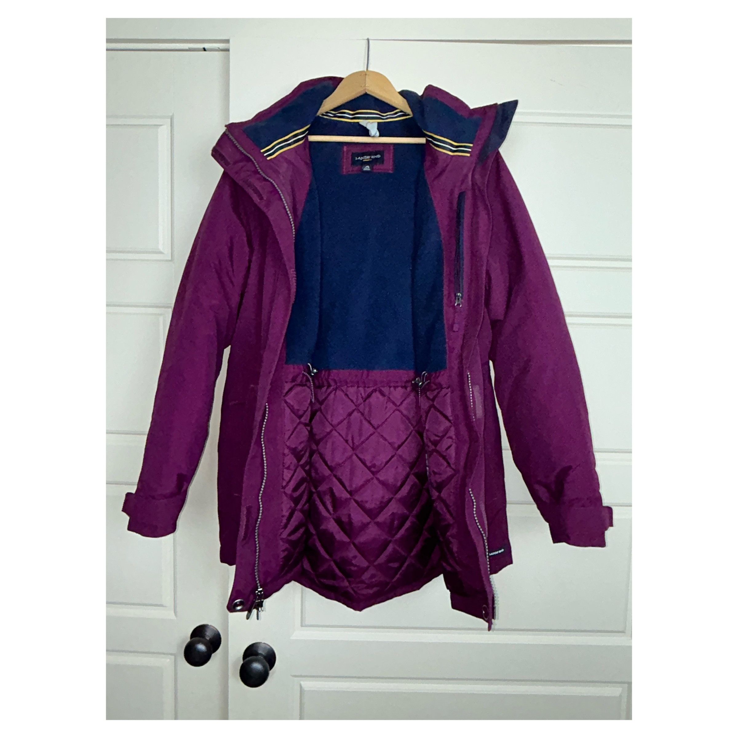 Lands' End Lands' End Purple Squall Jacket Size M / US 6-8 / IT 42-44 - 2 Thumbnail