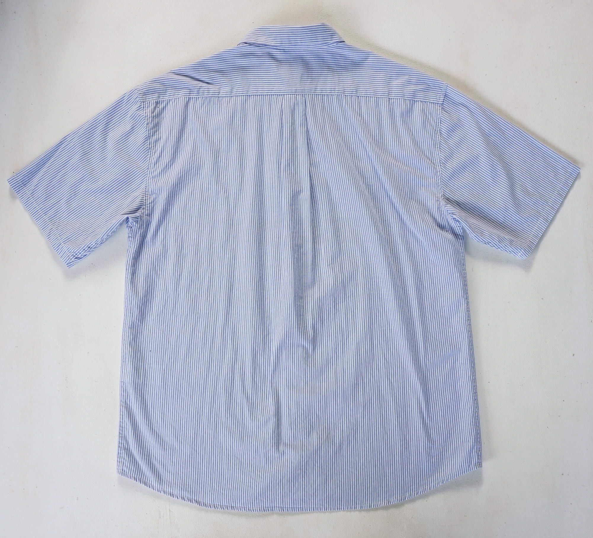Japanese Brand BROWNY Typography - Going Awareness - Short Sleeves Shirt Size US L / EU 52-54 / 3 - 3 Thumbnail