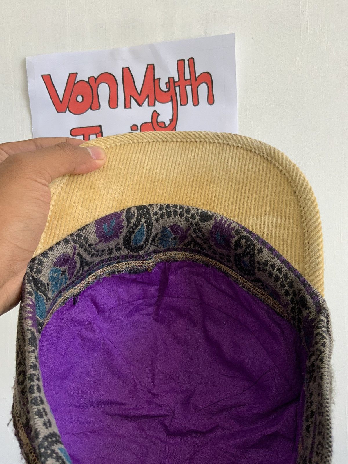 Japanese Brand Navajo Native Wool Avant Garde winter session by Grace Hat Size ONE SIZE - 12 Thumbnail