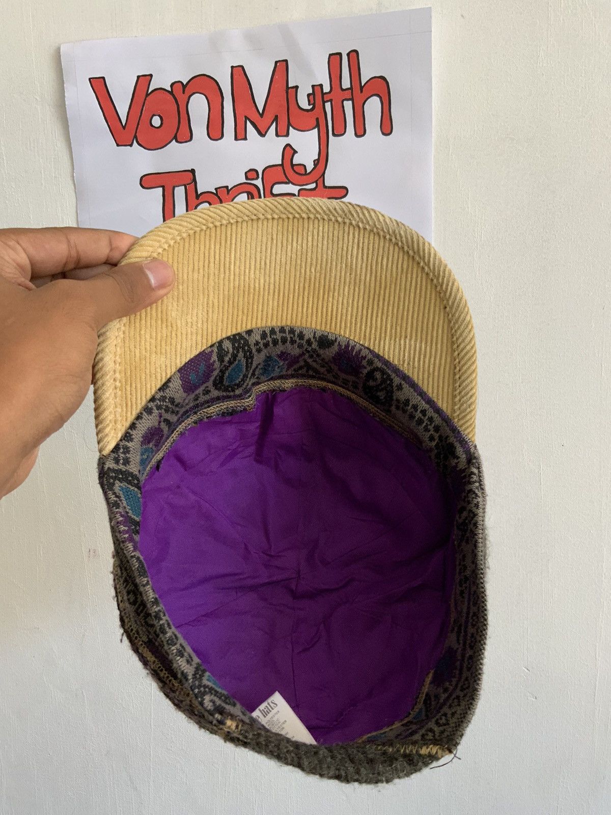 Japanese Brand Navajo Native Wool Avant Garde winter session by Grace Hat Size ONE SIZE - 8 Thumbnail