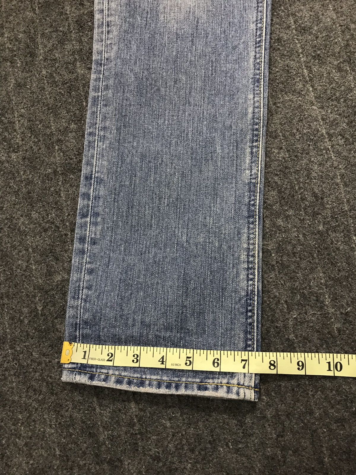 Japanese Brand Vintage Lee collad X-Girl Distressed Denim Jeans Style Size US 31 - 25 Thumbnail