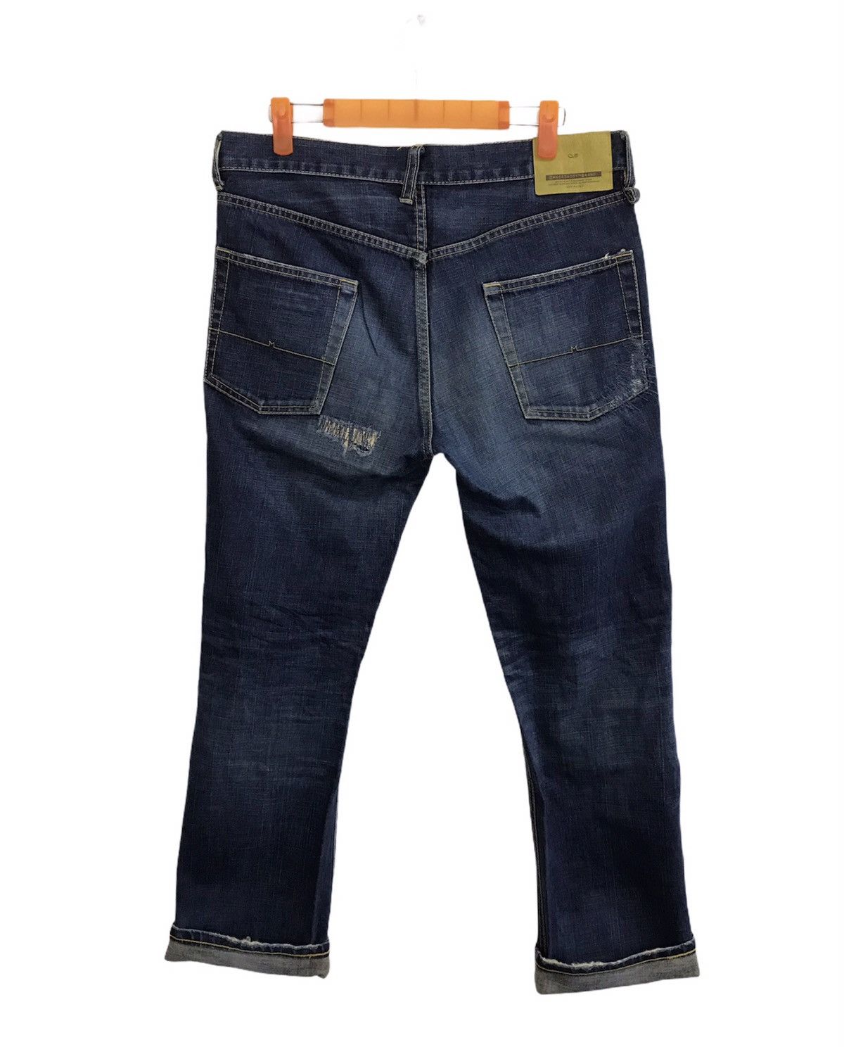 Japanese Brand Vintage Mackdaddy Distressed Denim Jeans Pant Size US 32 / EU 48 - 2 Thumbnail