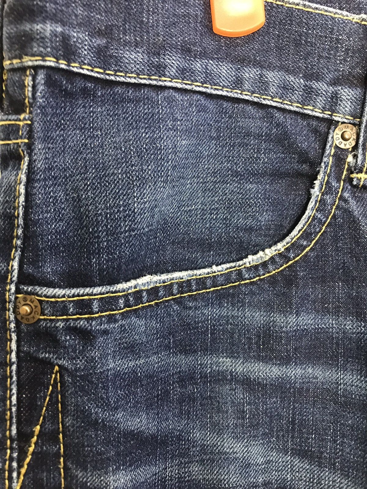 Japanese Brand Vintage Mackdaddy Distressed Denim Jeans Pant Size US 32 / EU 48 - 7 Thumbnail
