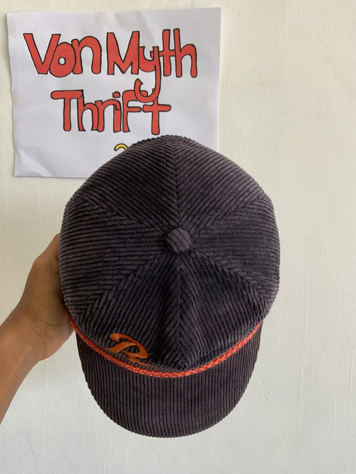 Vintage Vintage Beavers Corduroi Snapback Hat Size ONE SIZE - 7 Thumbnail