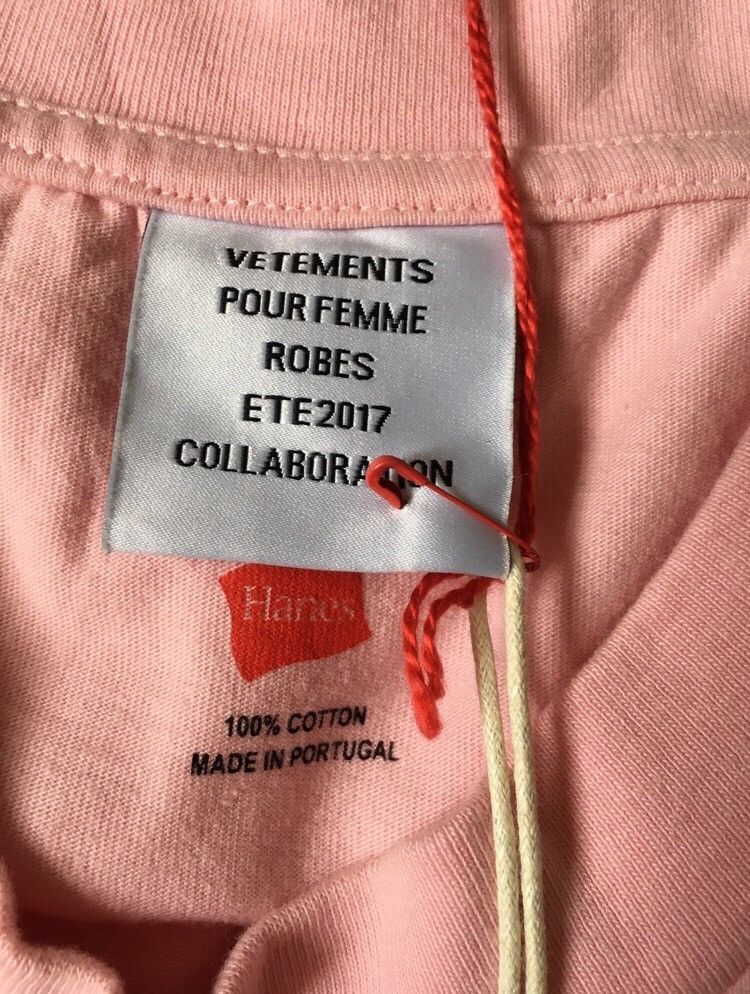 Hanes × Vetements vetement x hanes Size S / US 4 / IT 40 - 5 Thumbnail