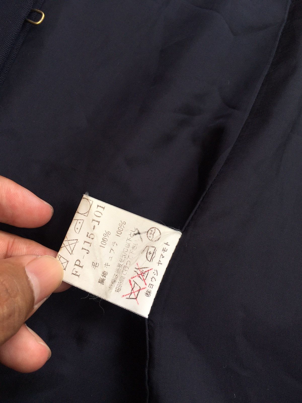 Yohji Yamamoto vintage aw93 wool long hook coat Size US S / EU 44-46 / 1 - 17 Thumbnail