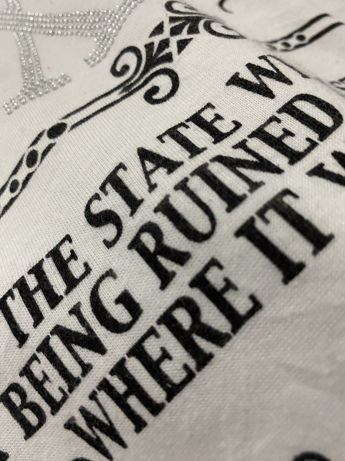 If Six Was Nine × Japanese Brand Japan DURALUMIN Diamond Lost Of Death Longsleeve Size US L / EU 52-54 / 3 - 5 Thumbnail