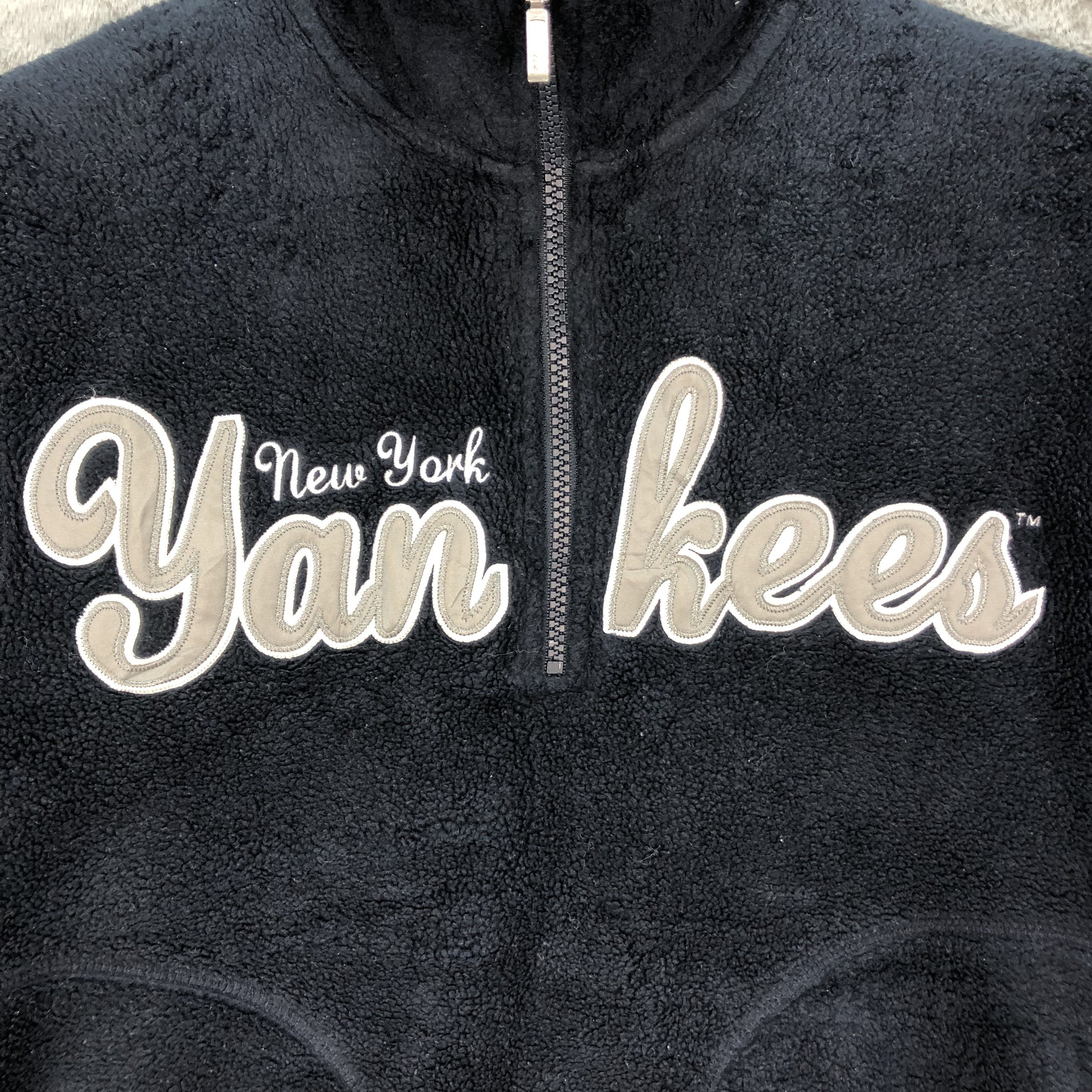 Uniqlo New York Yankees Big Logo Fleece Sherpa Sweatshirt #5274-182 Size US S / EU 44-46 / 1 - 3 Thumbnail