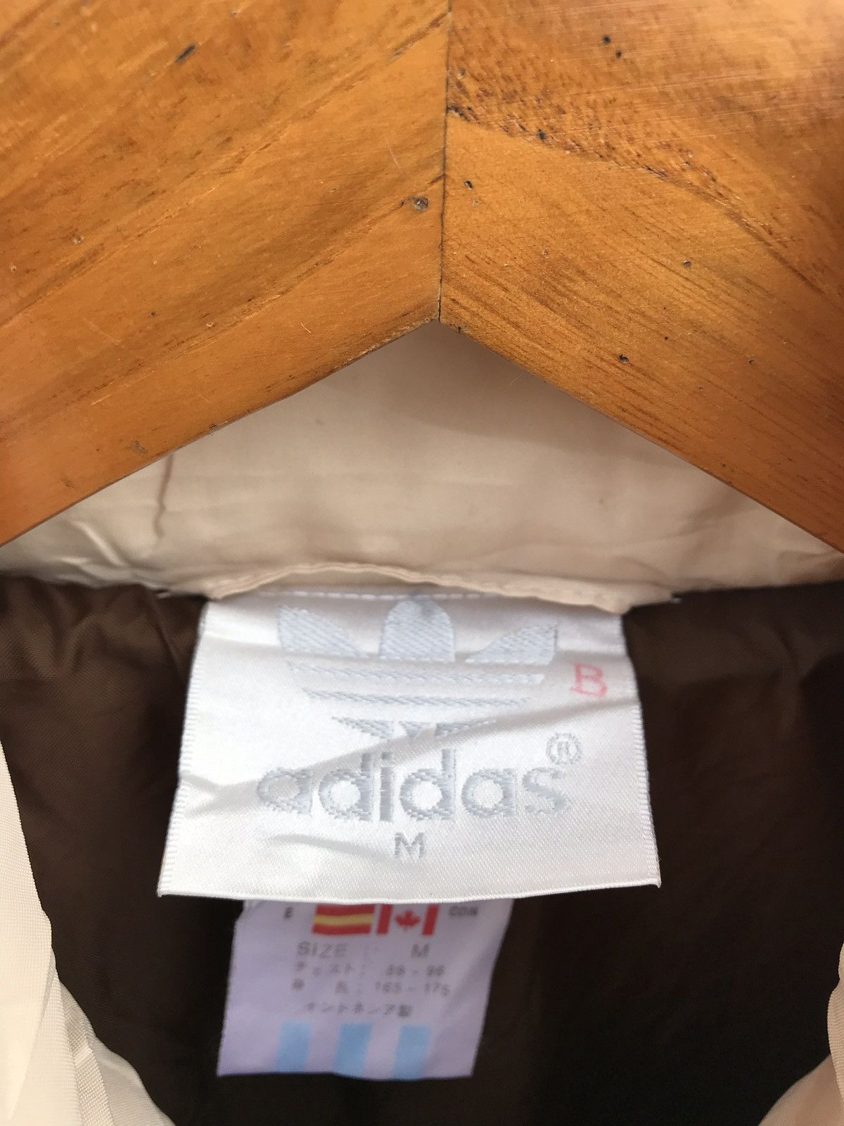 Adidas Vintage Adidas Trefoil Snap Button Jacket Size US M / EU 48-50 / 2 - 2 Thumbnail