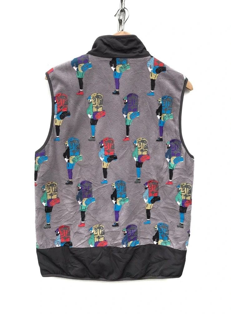 go slow caravan Go Slow Caravan Overprinted Hiking Vest Size US S / EU 44-46 / 1 - 4 Thumbnail