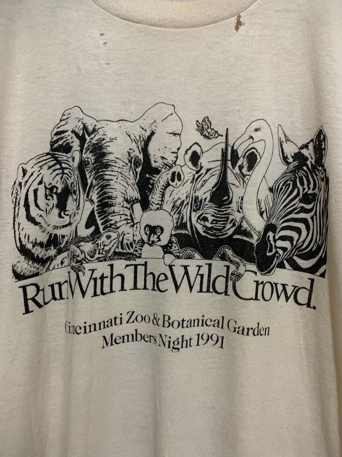Vintage Run with the wild crowd vd16 Size US L / EU 52-54 / 3 - 2 Thumbnail