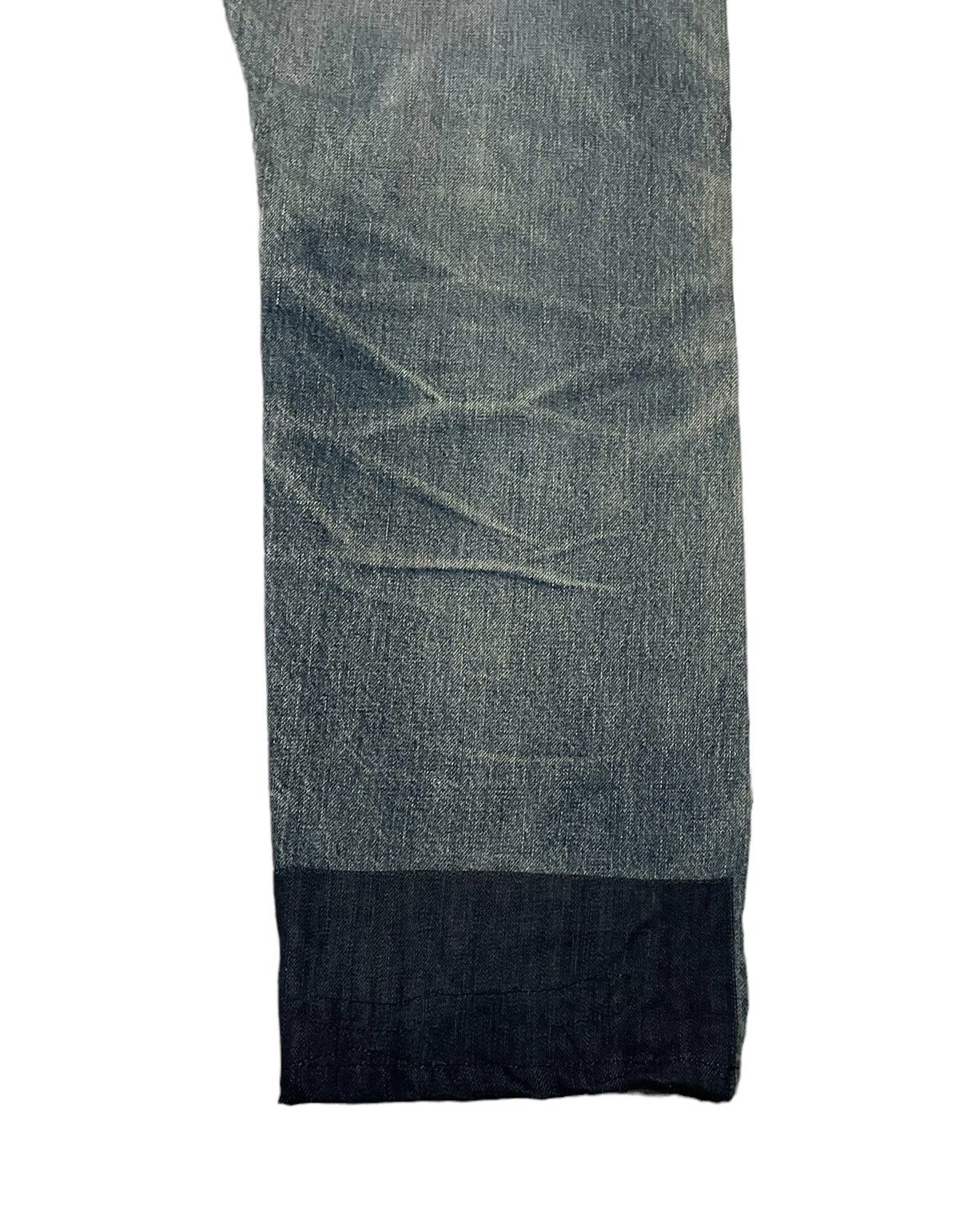 Evisu Vintage 80’s Evis Denim Patchwork Jeans Size US 30 / EU 46 - 15 Thumbnail