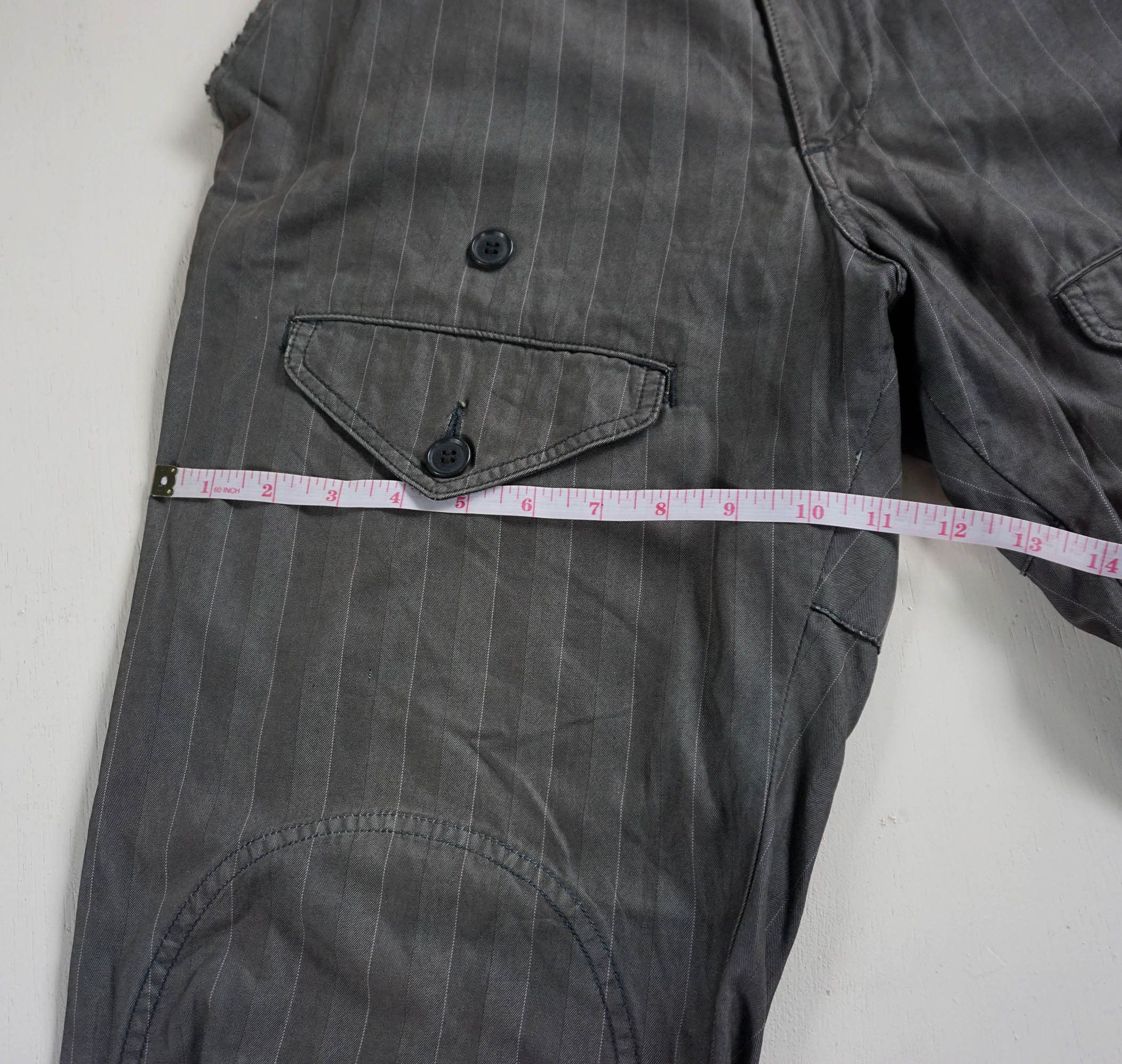 Handmade EUCALYPTUS Handmade Striped Multi-Pockets Pants Size US 32 / EU 48 - 16 Thumbnail