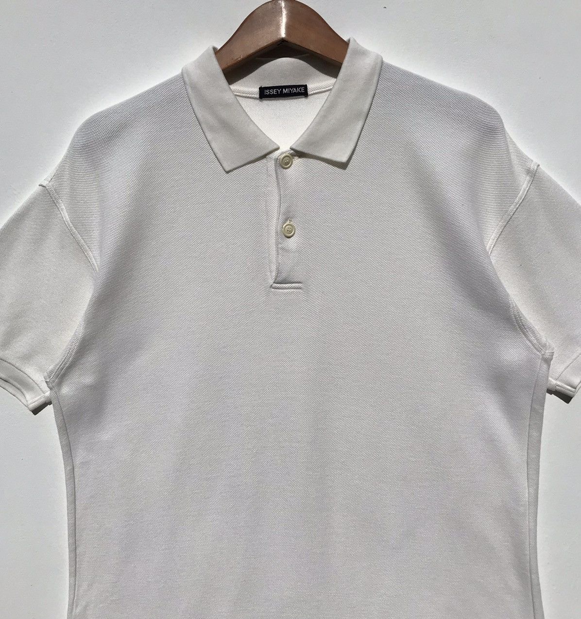 Issey Miyake Issey Miyake Polos Plain Tee Vintage Issey Miyake Designers Size US M / EU 48-50 / 2 - 7 Thumbnail