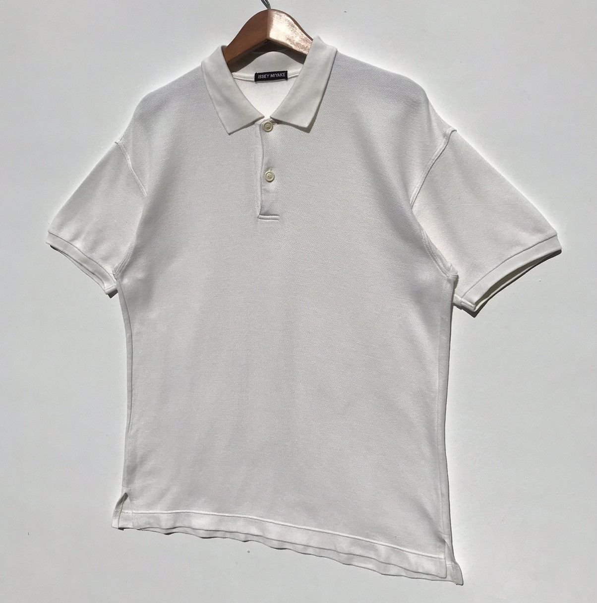 Issey Miyake Issey Miyake Polos Plain Tee Vintage Issey Miyake Designers Size US M / EU 48-50 / 2 - 3 Thumbnail