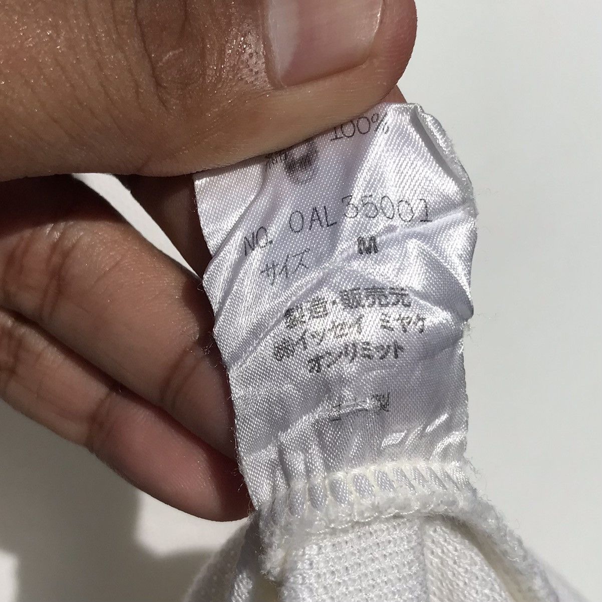 Issey Miyake Issey Miyake Polos Plain Tee Vintage Issey Miyake Designers Size US M / EU 48-50 / 2 - 10 Thumbnail