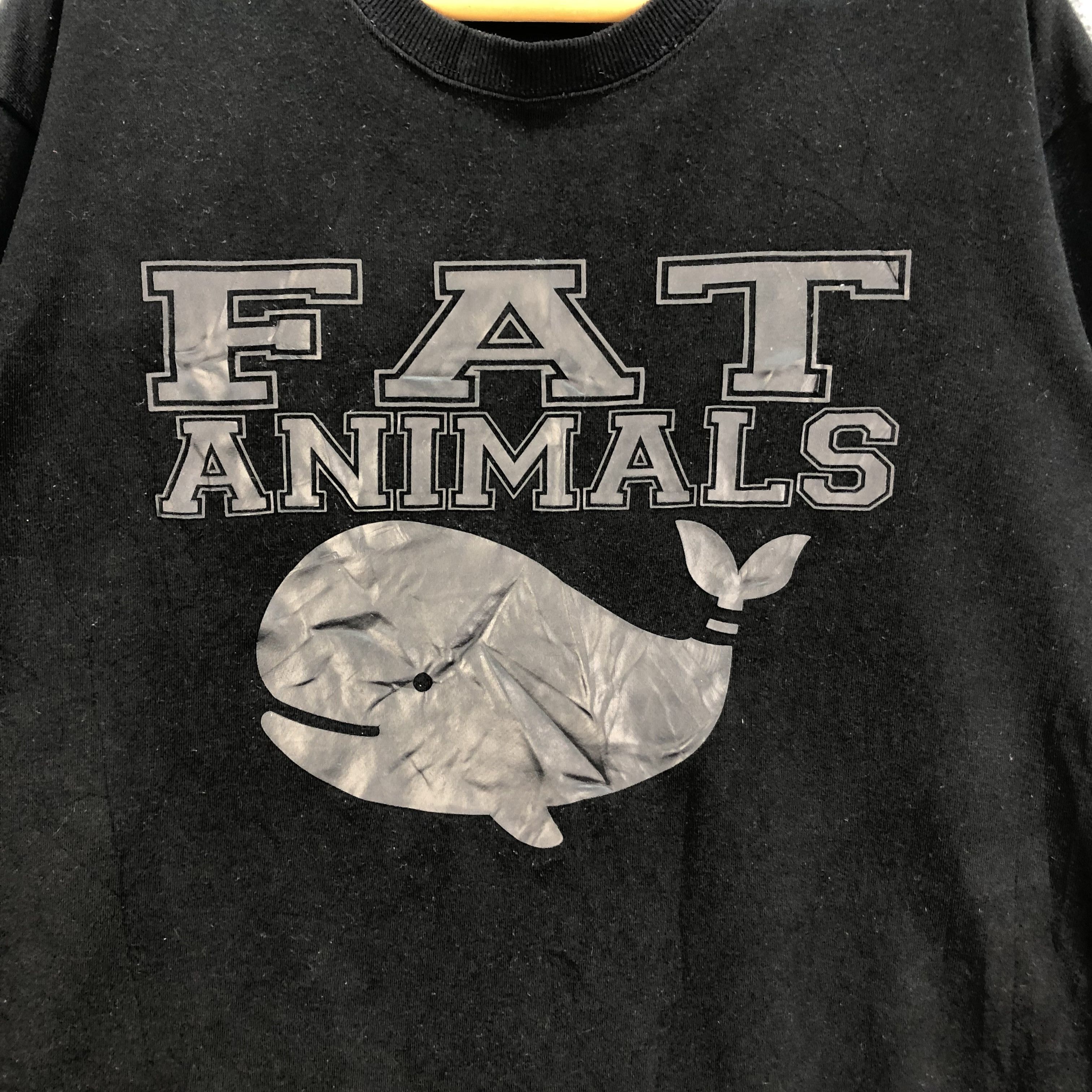 Japanese Brand FAT ANIMALS Big Logo Sweatshirts #5008-25 Size US L / EU 52-54 / 3 - 3 Thumbnail