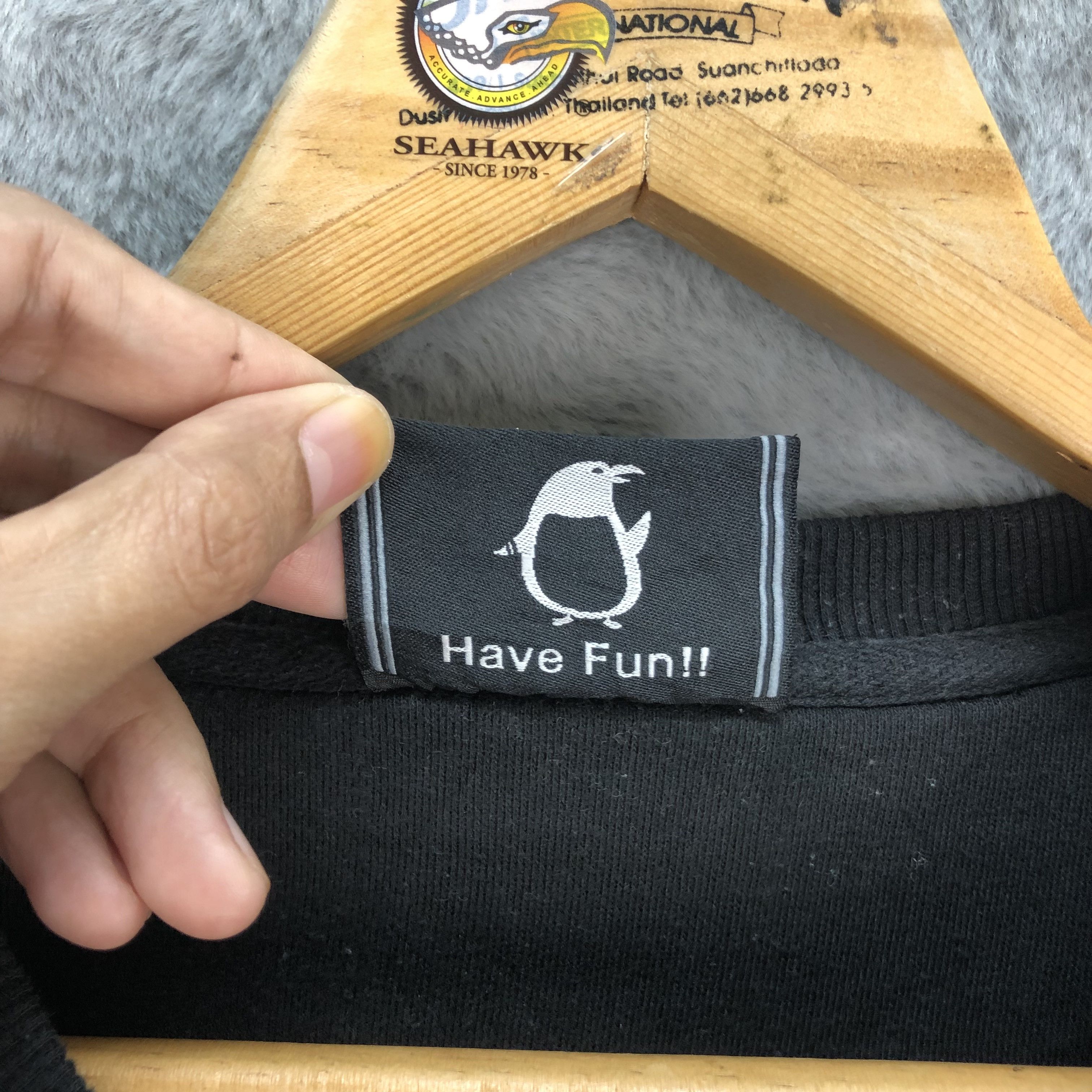 Japanese Brand FAT ANIMALS Big Logo Sweatshirts #5008-25 Size US L / EU 52-54 / 3 - 9 Thumbnail
