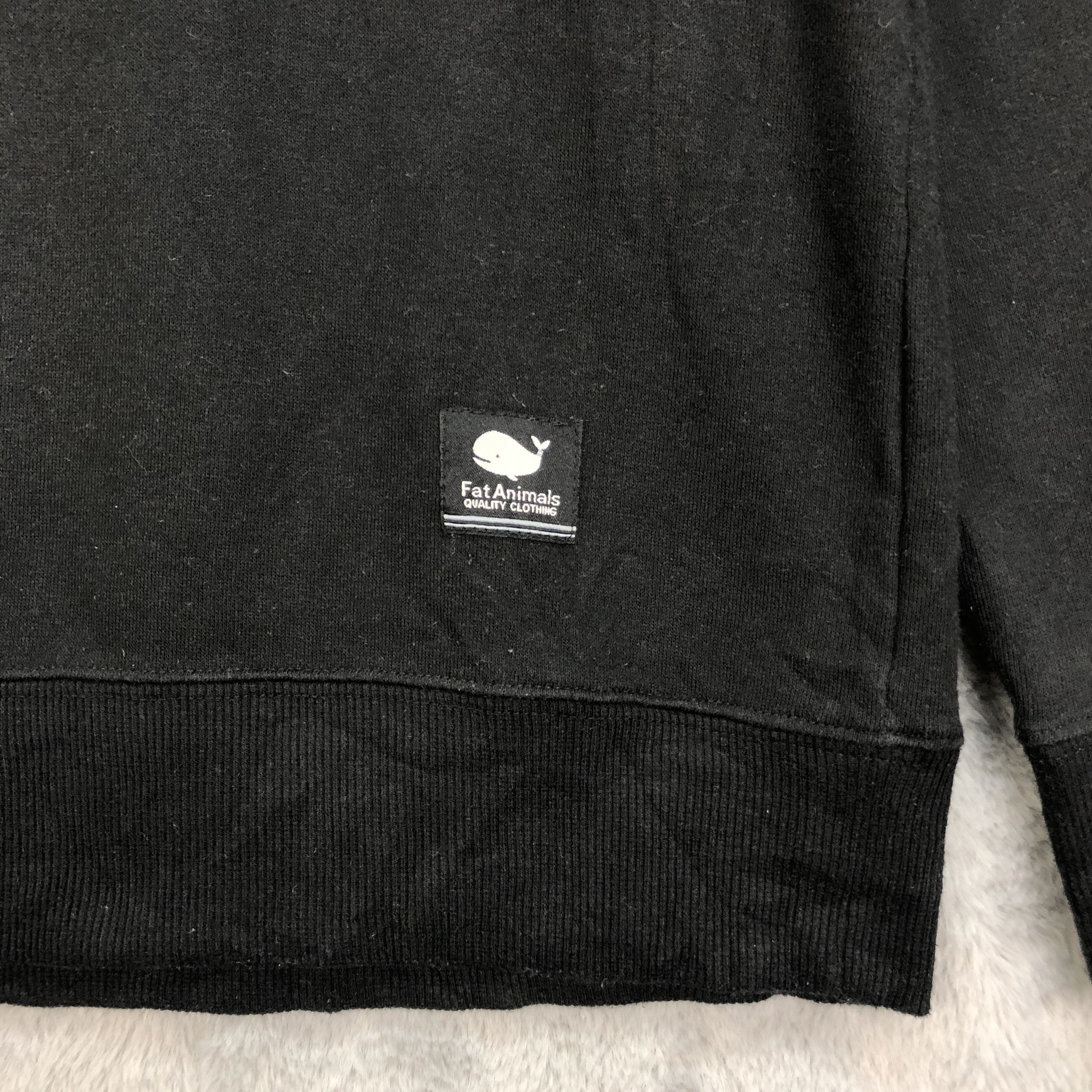 Japanese Brand FAT ANIMALS Big Logo Sweatshirts #5008-25 Size US L / EU 52-54 / 3 - 7 Thumbnail