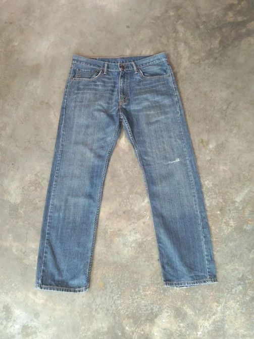 Levi's Vintage Levi's Jeans 505 Blue Washed Denim 34x30 Size US 34 / EU 50 - 2 Thumbnail