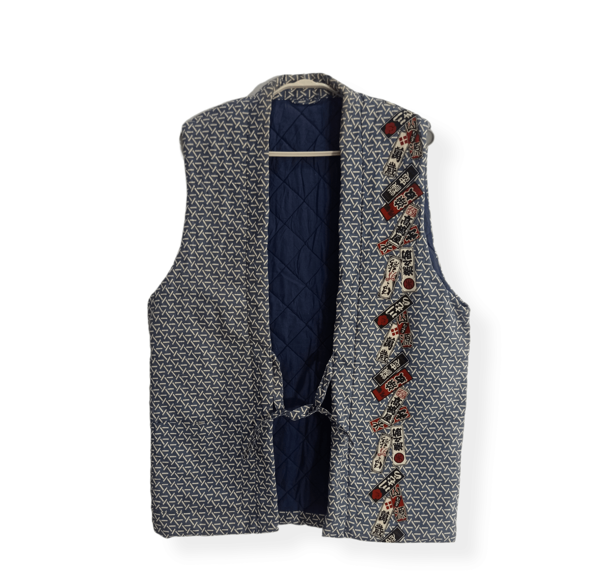 Japanese Brand Japanese Traditional Cardigan Sleeve Less Size US L / EU 52-54 / 3 - 1 Thumbnail