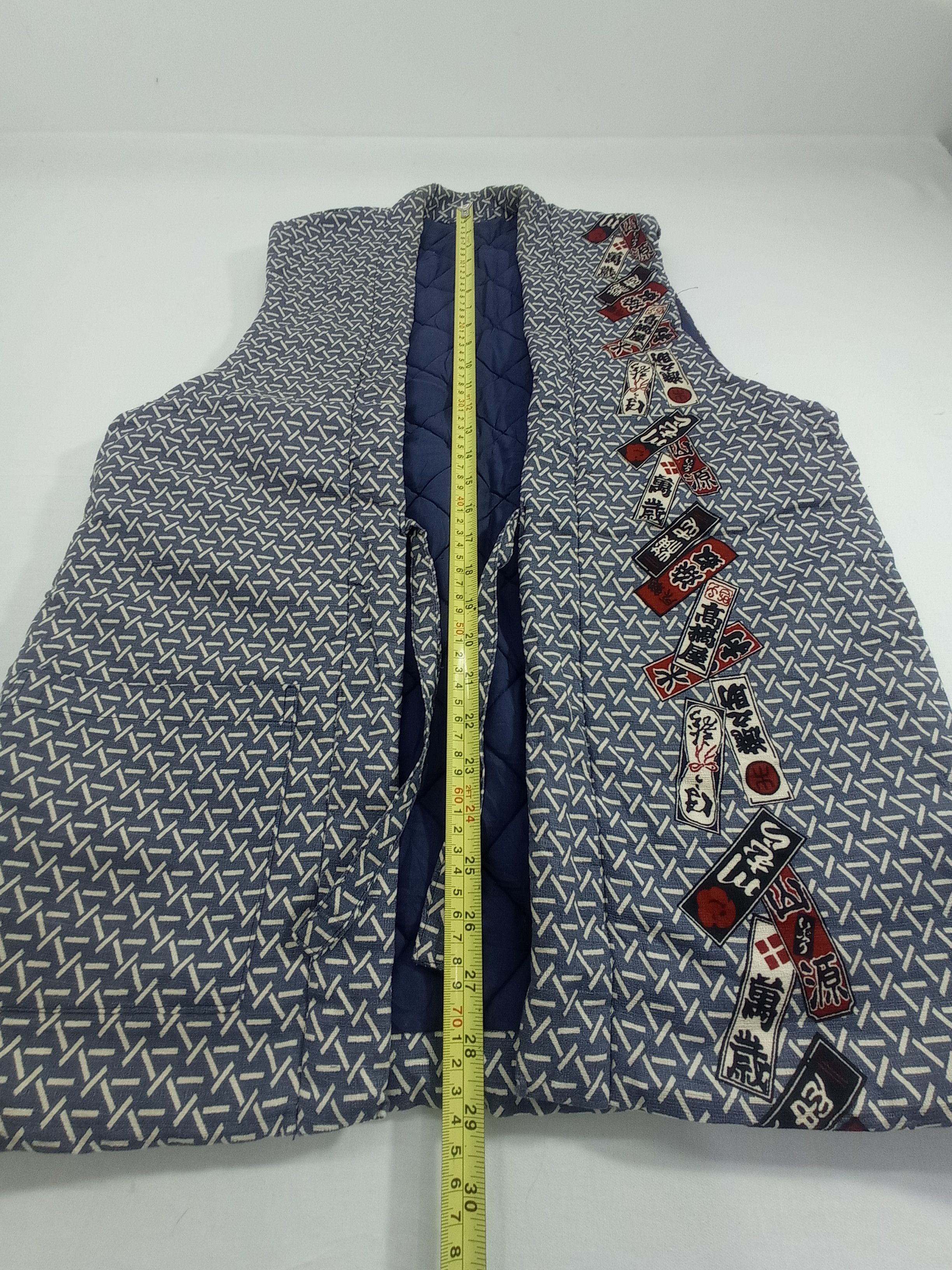 Japanese Brand Japanese Traditional Cardigan Sleeve Less Size US L / EU 52-54 / 3 - 12 Thumbnail