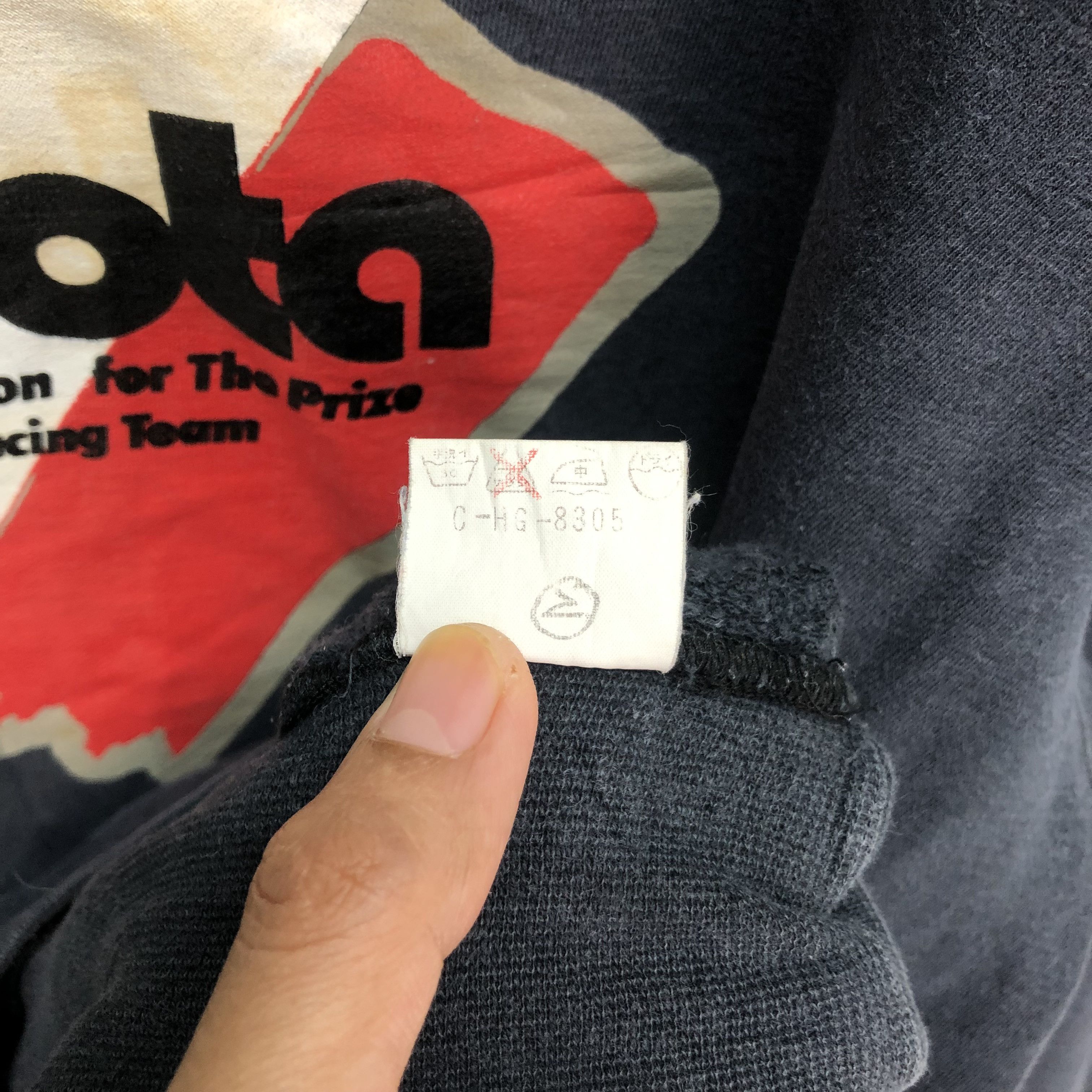 Japanese Brand BIMOTA JAPAN RACING TEAM SWEATSHIRTS #5175-177 Size US M / EU 48-50 / 2 - 8 Thumbnail