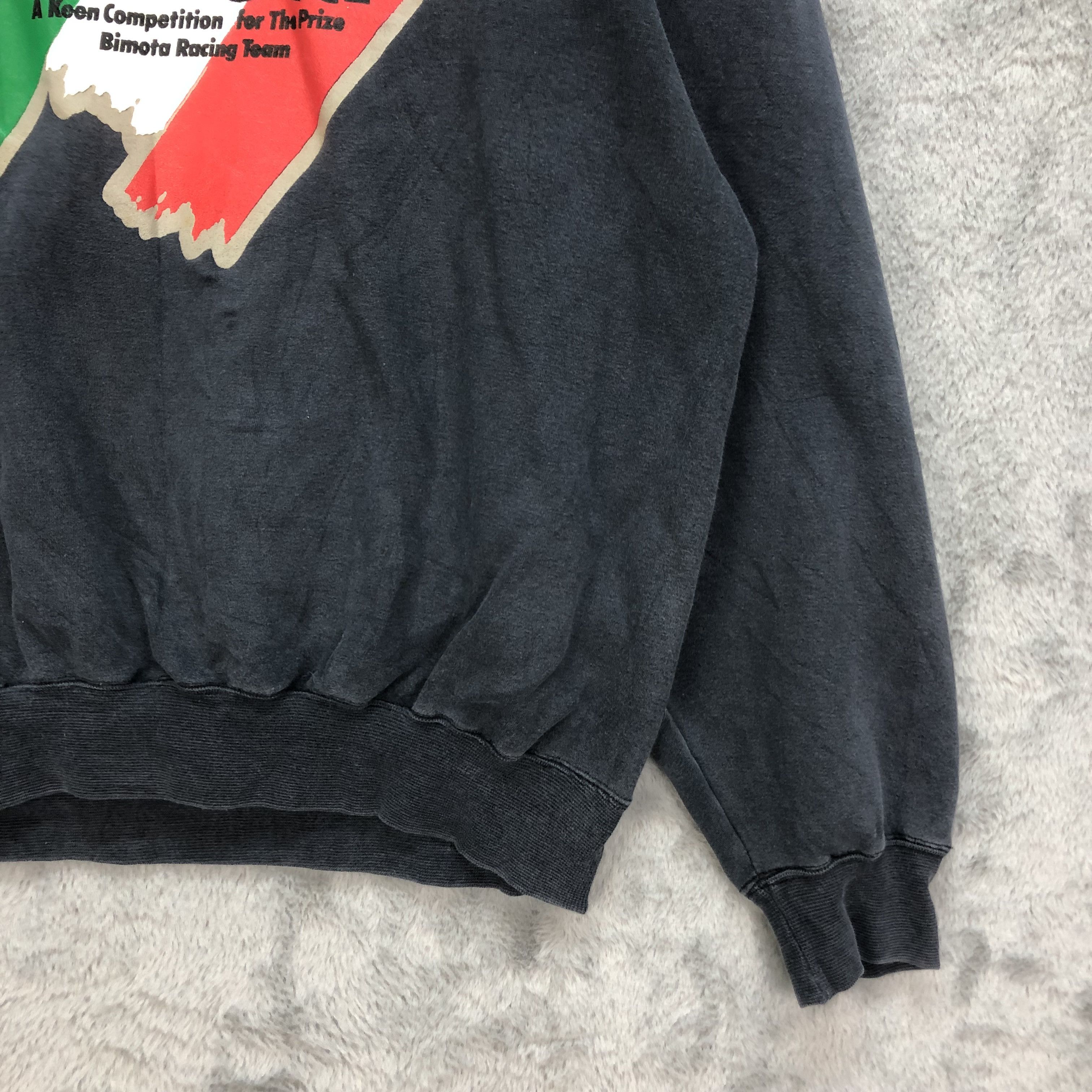 Japanese Brand BIMOTA JAPAN RACING TEAM SWEATSHIRTS #5175-177 Size US M / EU 48-50 / 2 - 6 Thumbnail