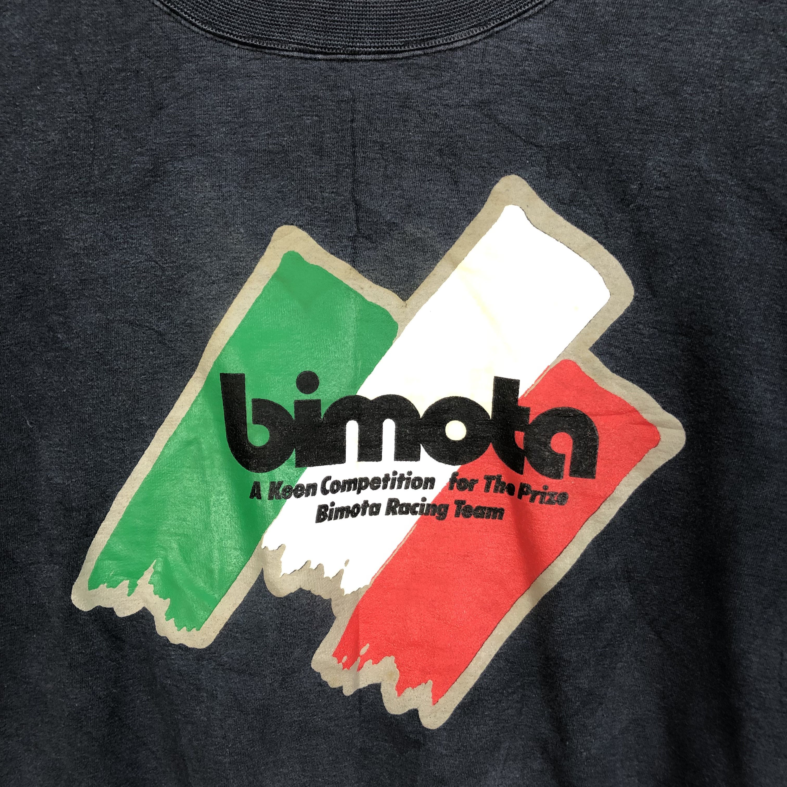 Japanese Brand BIMOTA JAPAN RACING TEAM SWEATSHIRTS #5175-177 Size US M / EU 48-50 / 2 - 3 Thumbnail