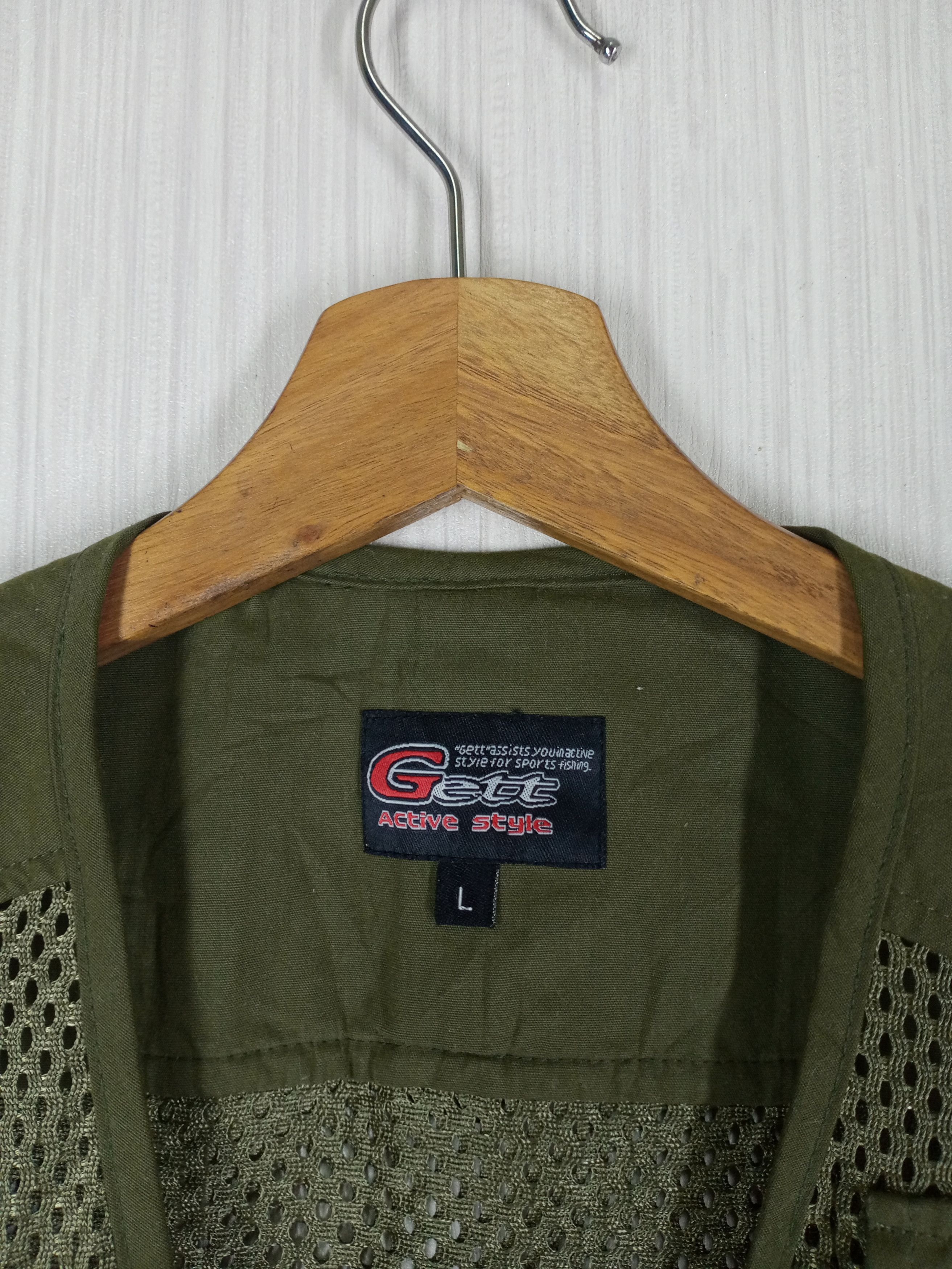 Japanese Brand Rare Getting Fishing Wear Tactical Vest Size US M / EU 48-50 / 2 - 4 Thumbnail