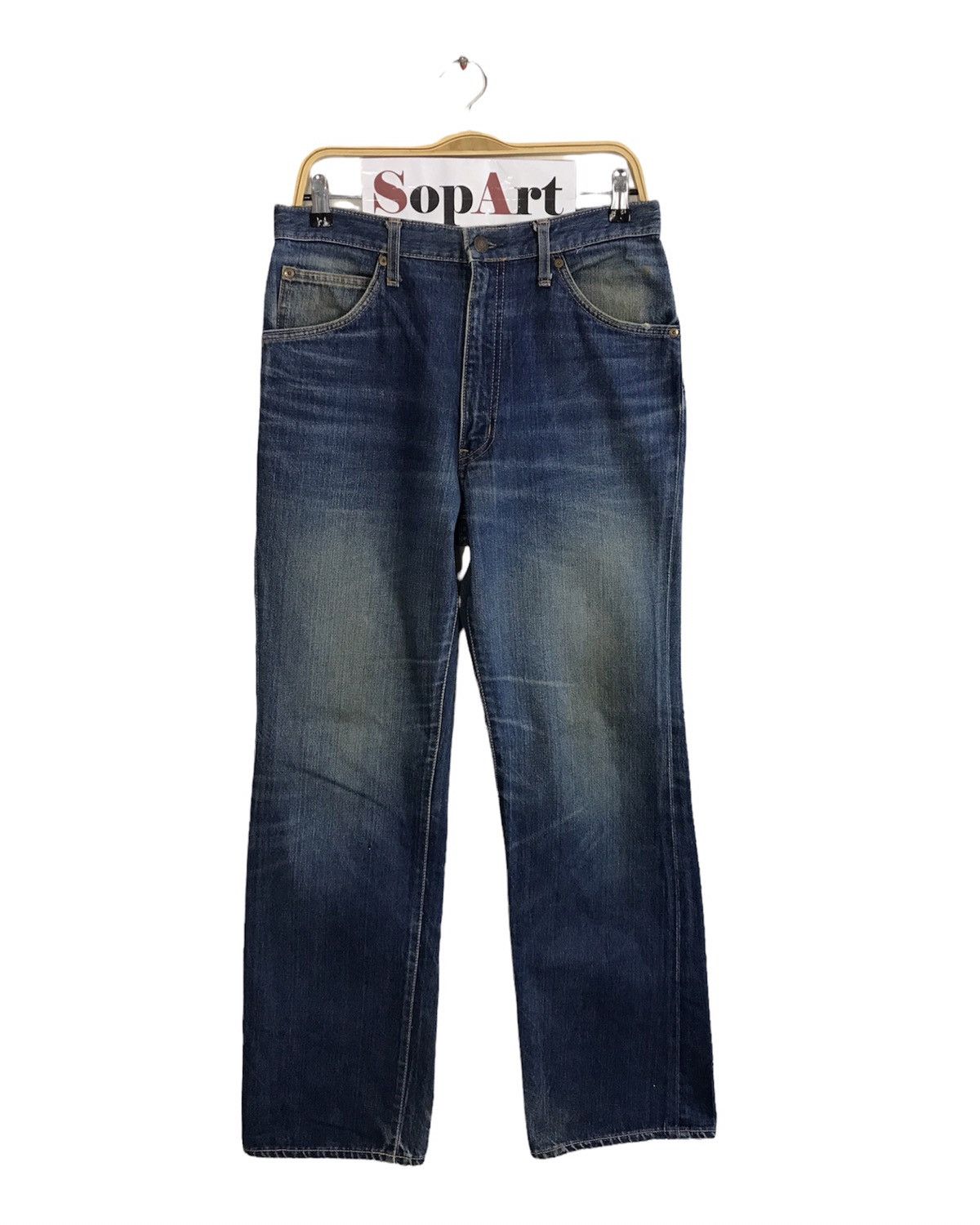 Edwin × Vintage Vintage Edwin Orange Tab Denim Jeans Design Size US 31 - 1 Thumbnail