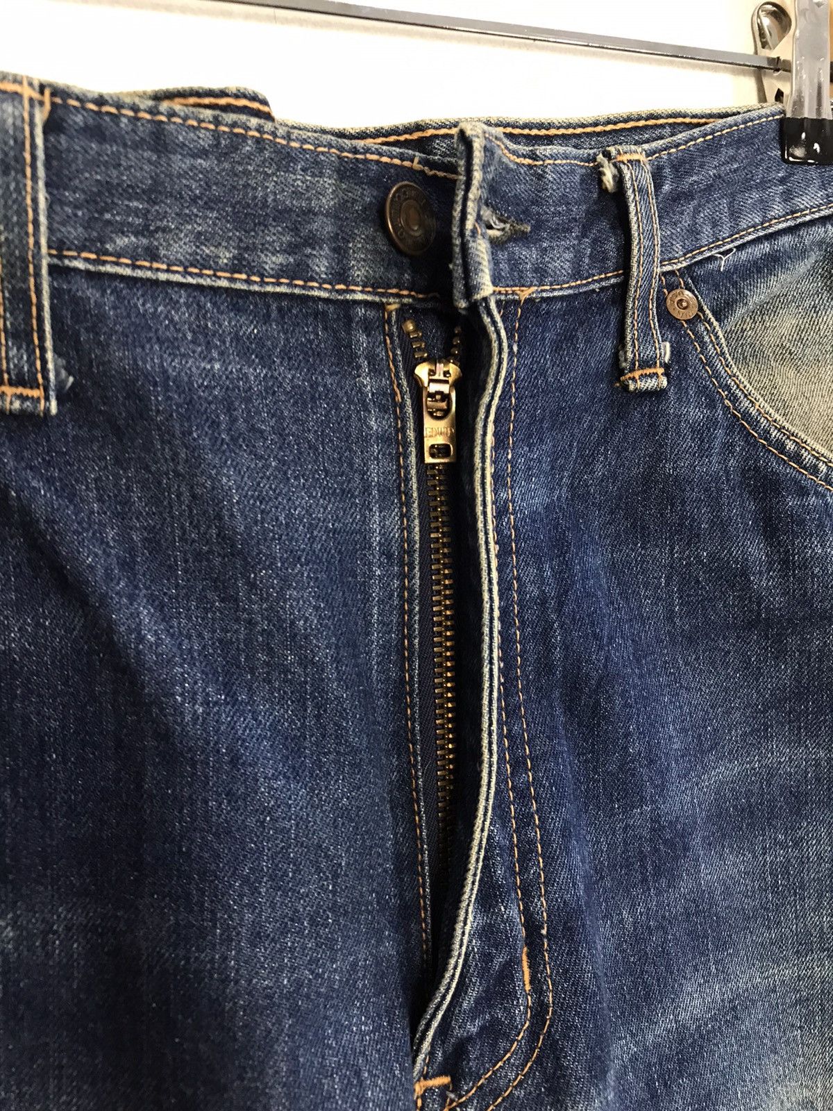 Edwin × Vintage Vintage Edwin Orange Tab Denim Jeans Design Size US 31 - 9 Thumbnail