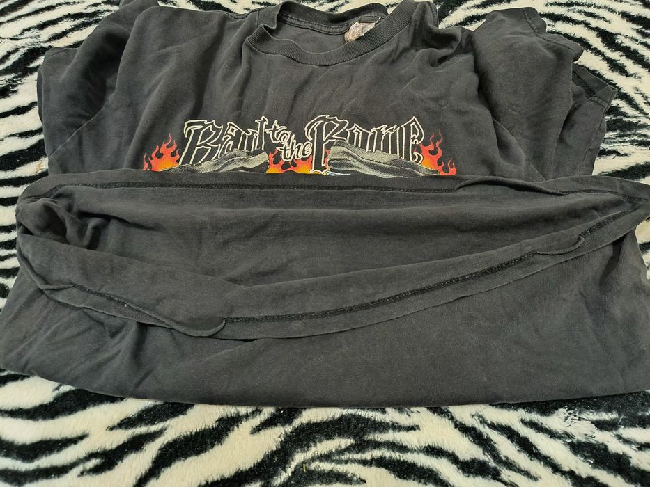 Vintage 🔥Rare🔥 BAD to the BONE Thrashed tee