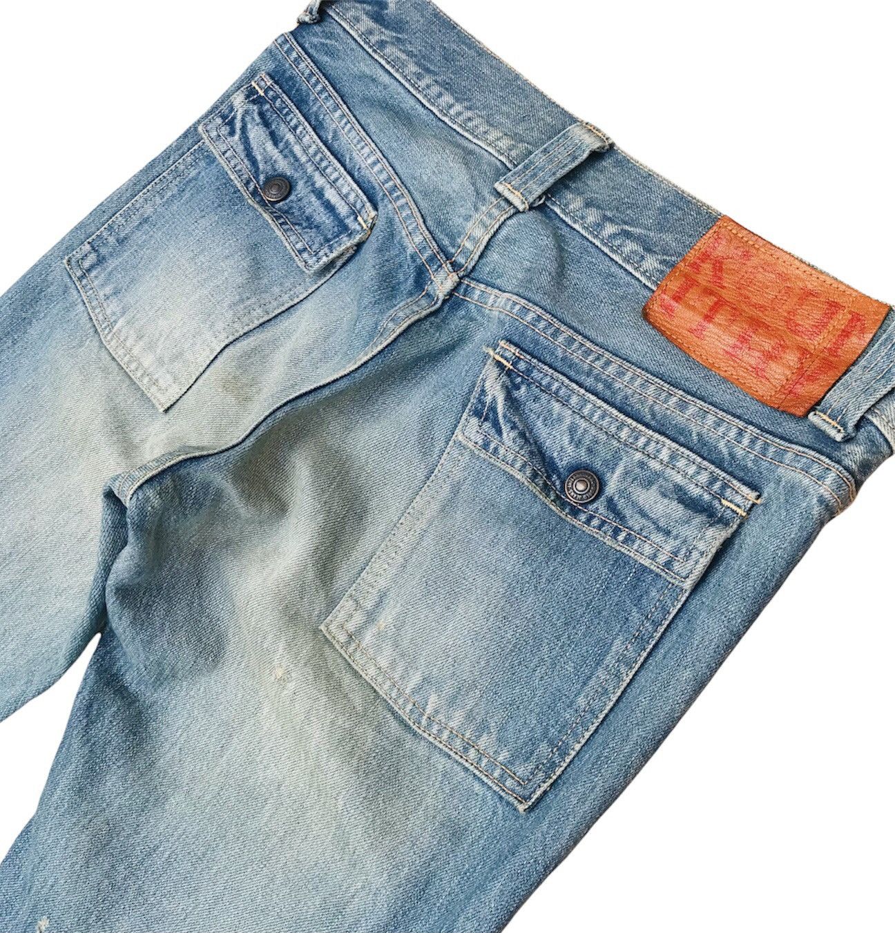 Kapital Kountry Kapital Kountry Distressed slim bushpant denim multipocket Size US 28 / EU 44 - 11 Thumbnail