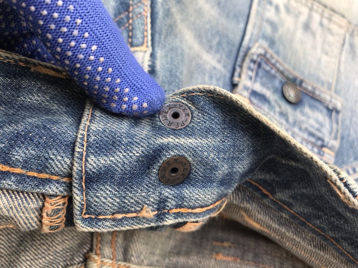 Kapital Kountry Kapital Kountry Distressed slim bushpant denim multipocket Size US 28 / EU 44 - 15 Thumbnail