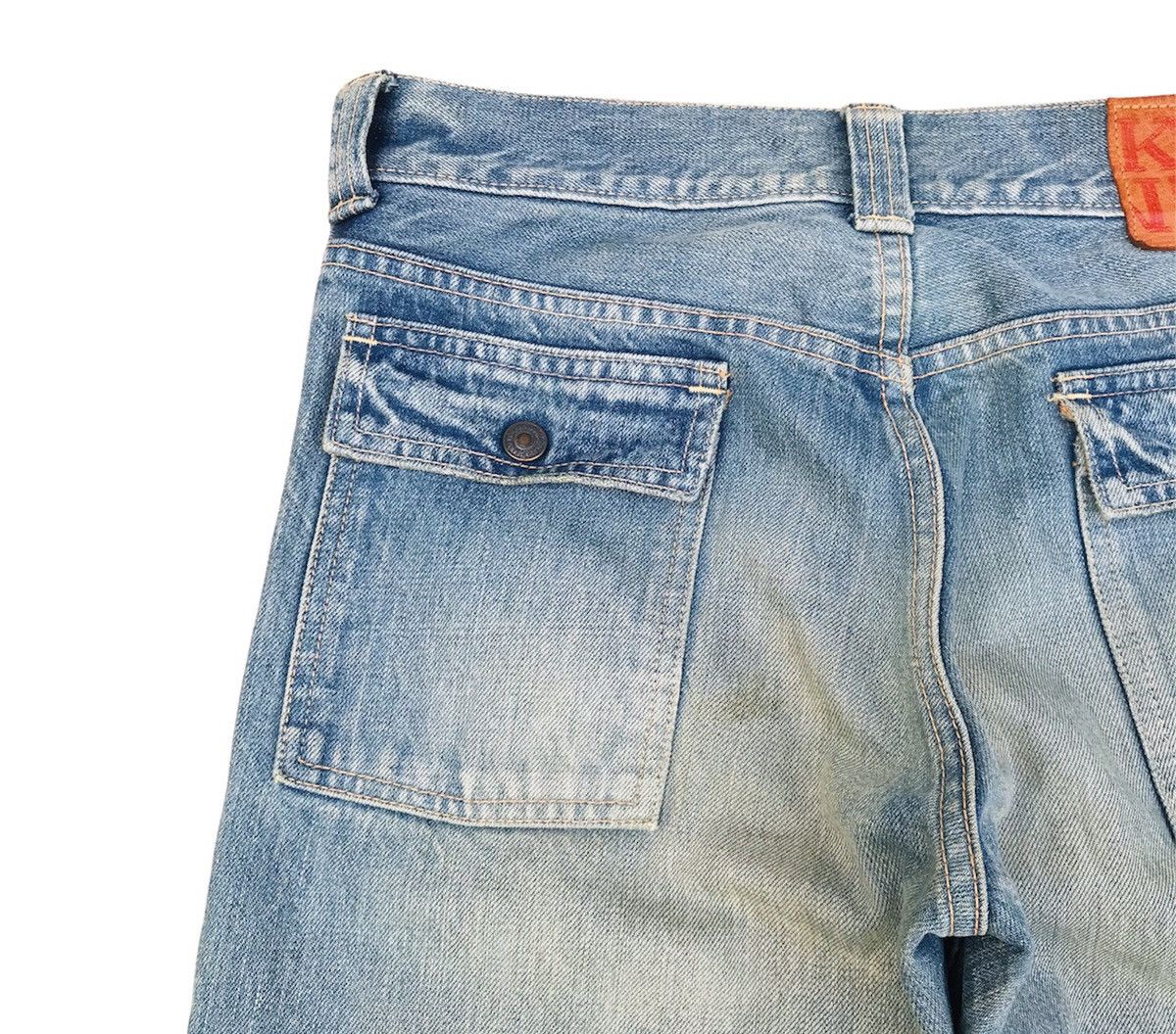 Kapital Kountry Kapital Kountry Distressed slim bushpant denim multipocket Size US 28 / EU 44 - 10 Thumbnail