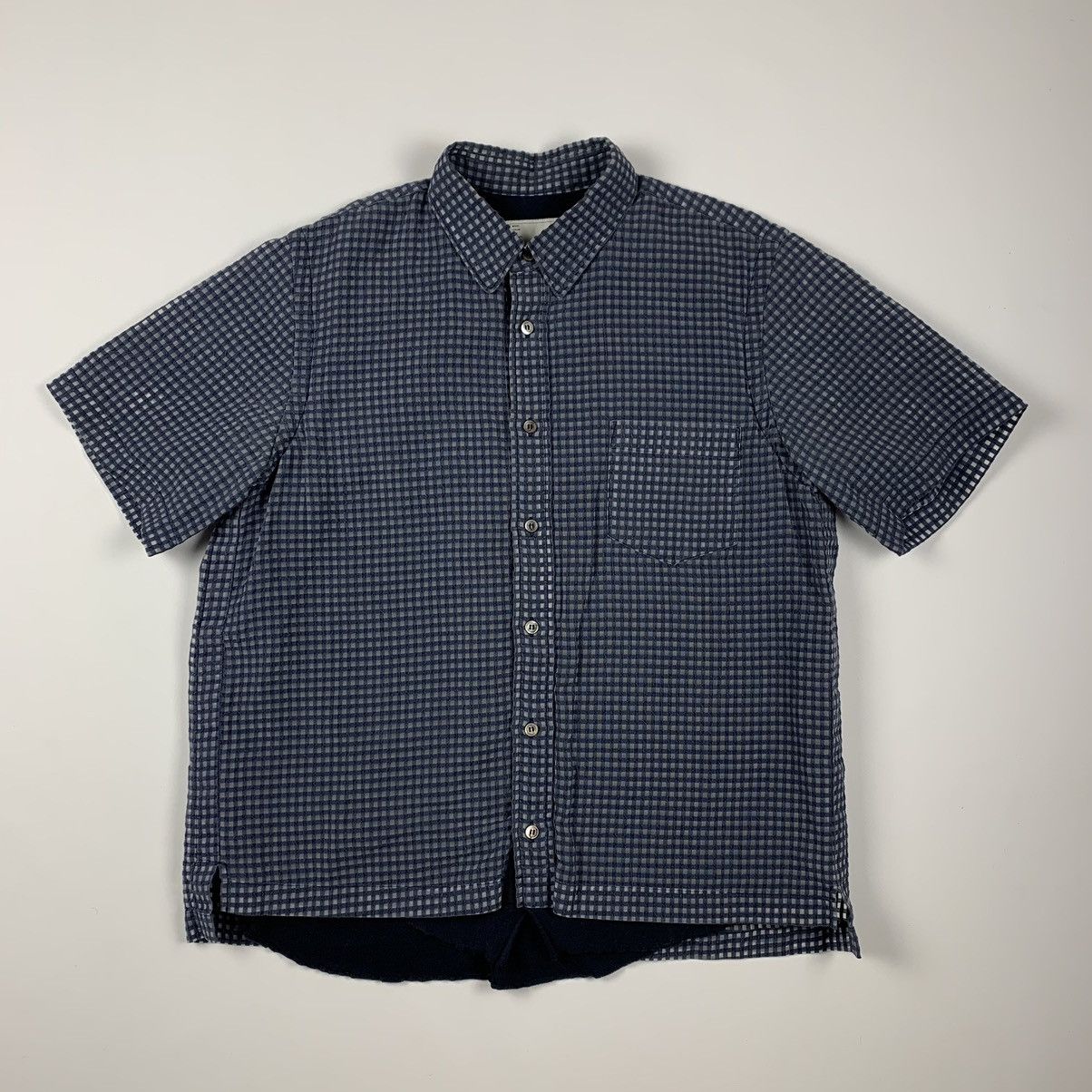 Image of Sacai Shirt in Navy, Men's (Size Small)