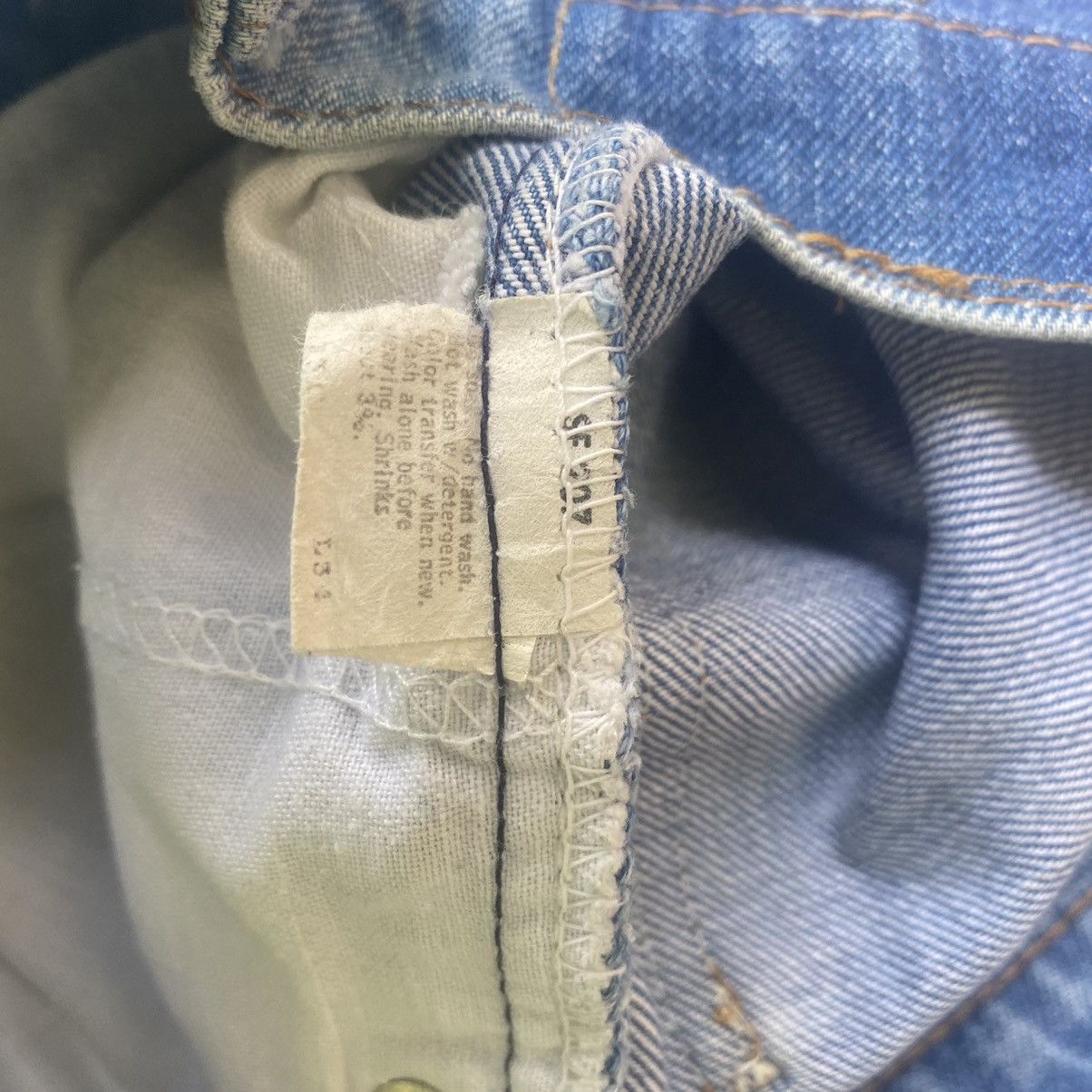 Levi's × Levi's Vintage Clothing × Vintage Vintage 80s Levis 517 bell bottoms flare jeans light wash #8 Size 28" / US 6 / IT 42 - 8 Thumbnail