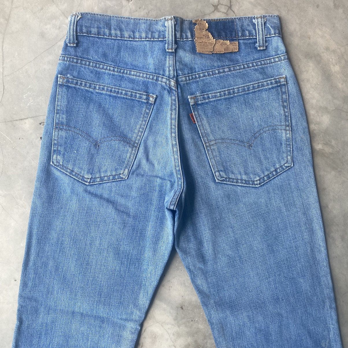 Levi's × Levi's Vintage Clothing × Vintage Vintage 80s Levis 517 bell bottoms flare jeans light wash #8 Size 28" / US 6 / IT 42 - 12 Thumbnail