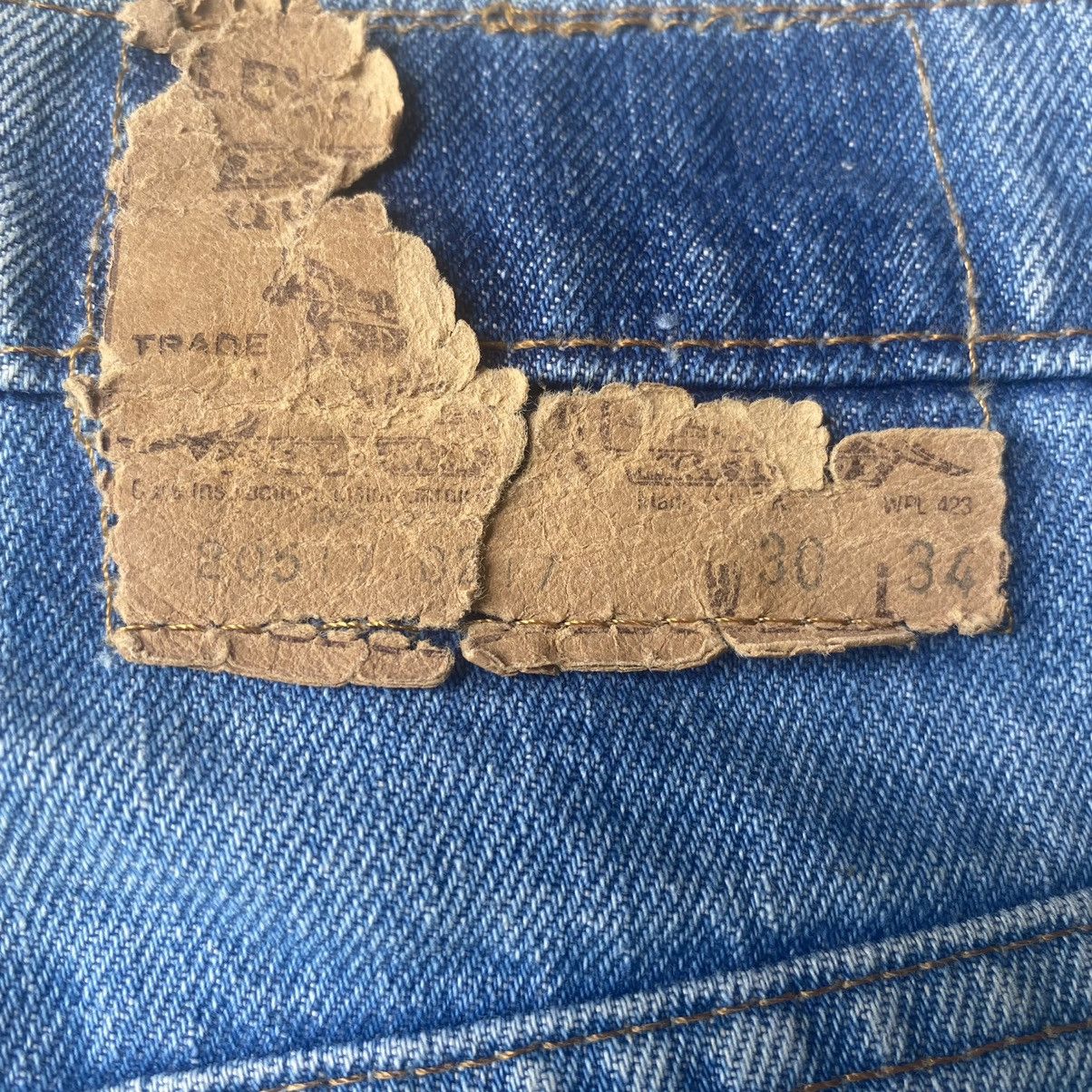 Levi's × Levi's Vintage Clothing × Vintage Vintage 80s Levis 517 bell bottoms flare jeans light wash #8 Size 28" / US 6 / IT 42 - 15 Thumbnail
