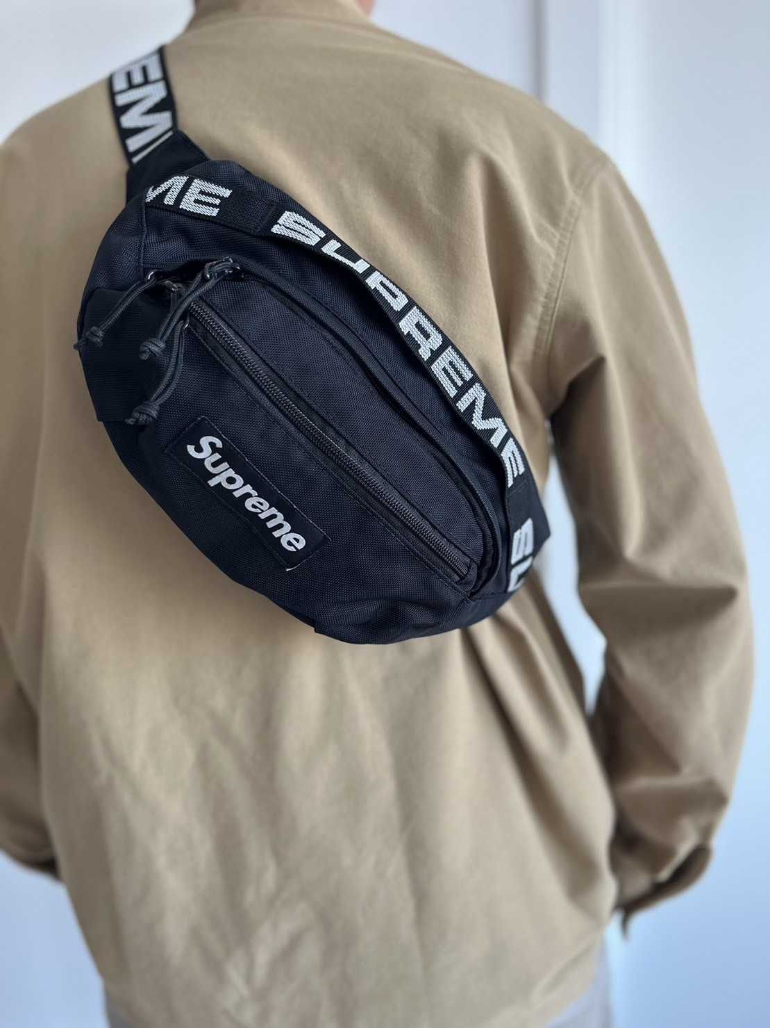 Supreme 18FW Waist bag ／ブラック Supreme Waist Bag (FW18) Black - FW18 - US