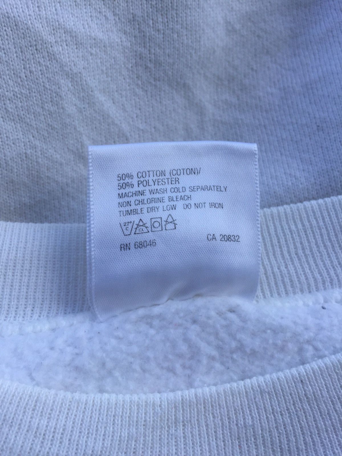 Vintage 1990s Stop AIDS Safe Sex Condoms Crewneck Size US M / EU 48-50 / 2 - 5 Thumbnail
