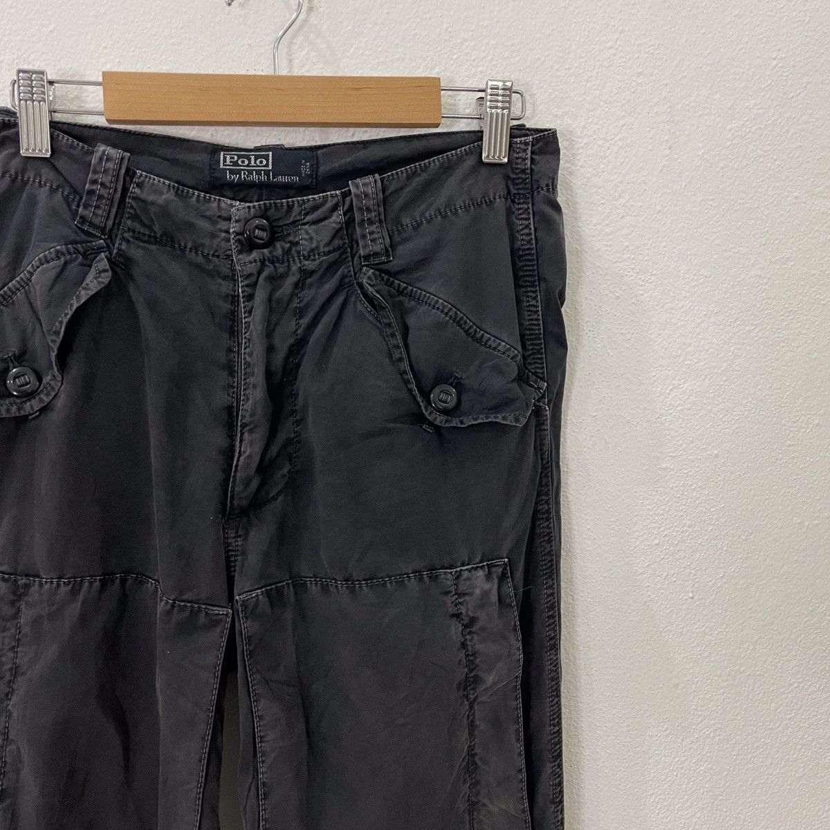 Polo Ralph Lauren Vintage Polo Ralph Lauren Tactical Bondage Cargo Pants Size US 30 / EU 46 - 2 Thumbnail